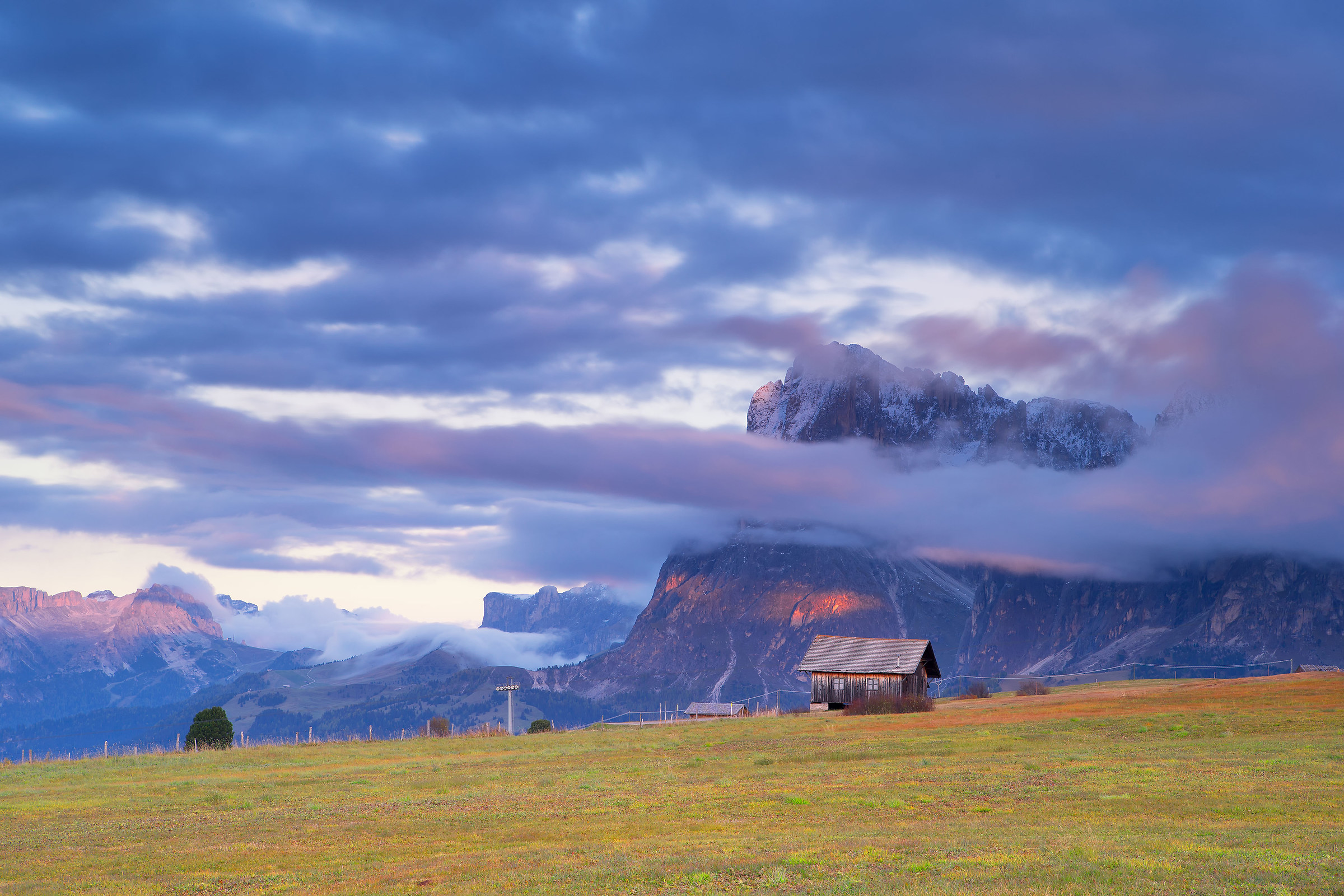 dolomite sunset