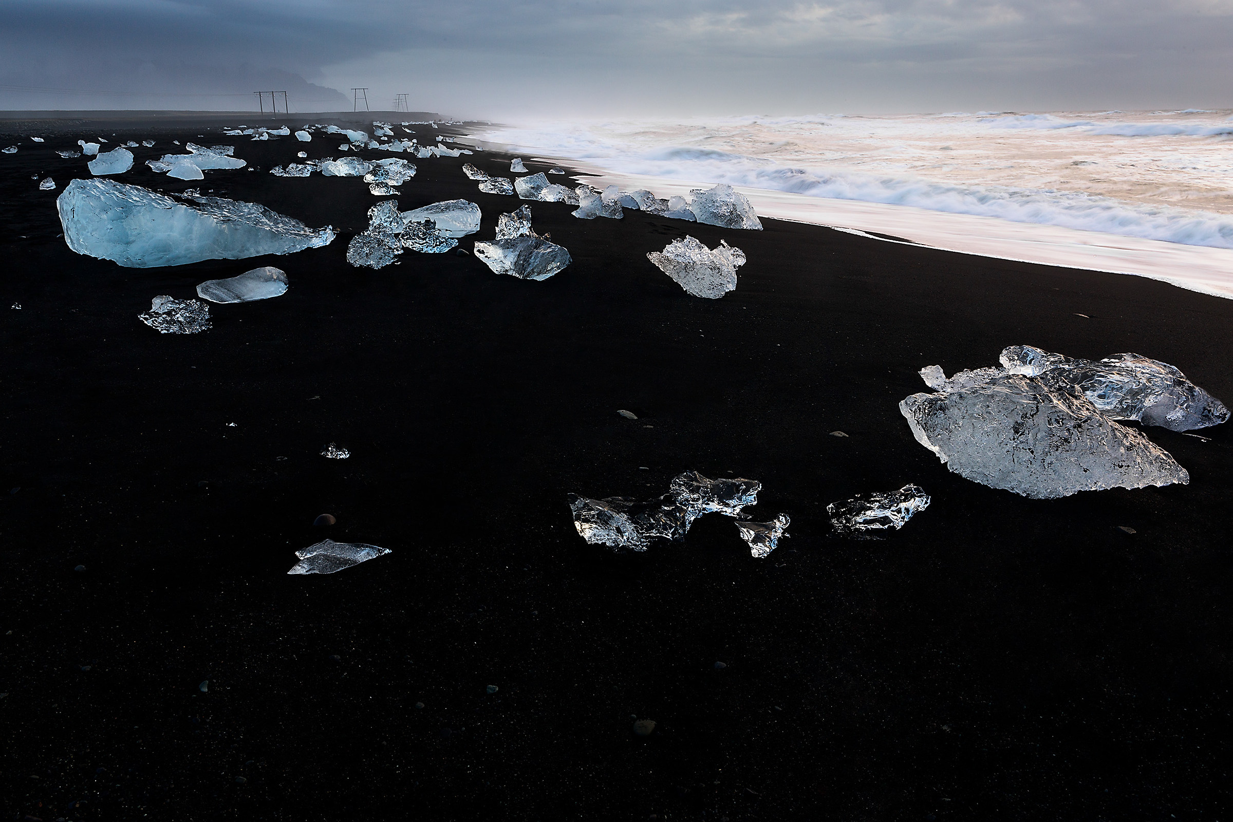 Jokulsarlon beach