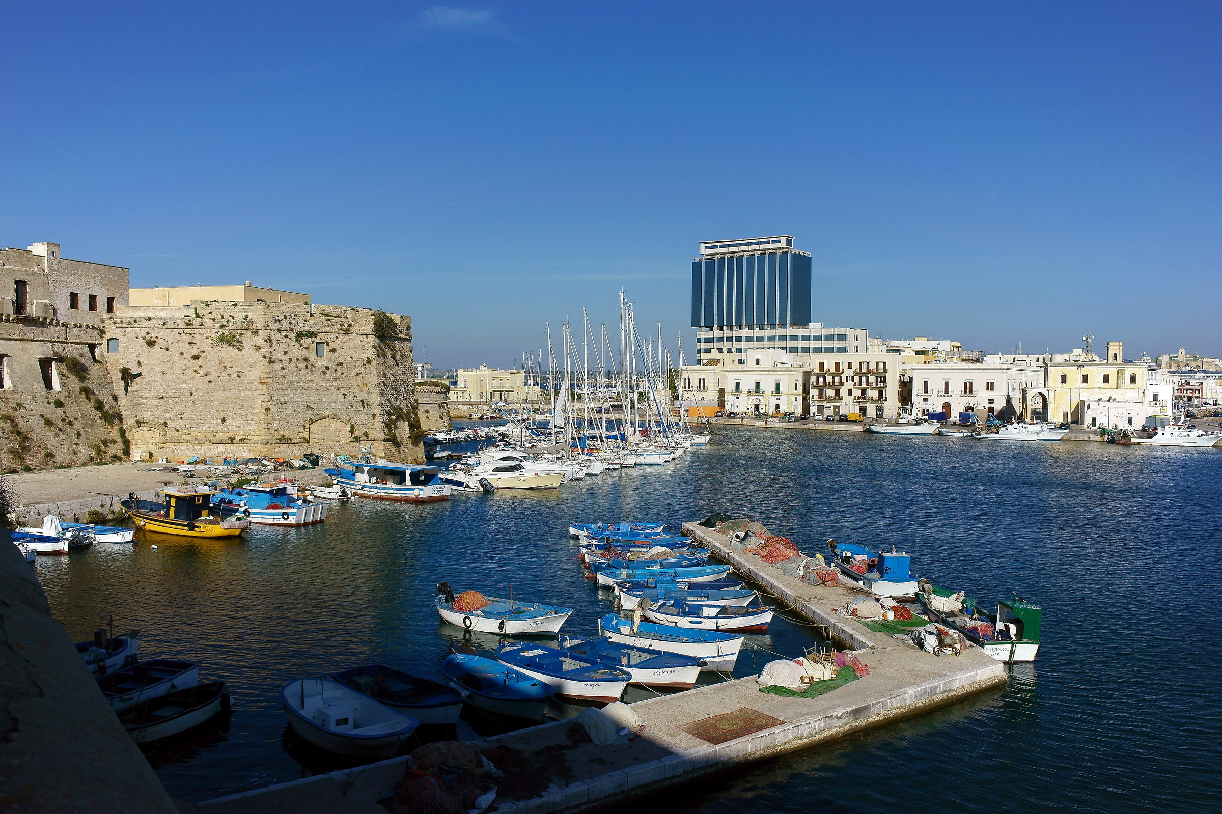 The port of Gallipoli