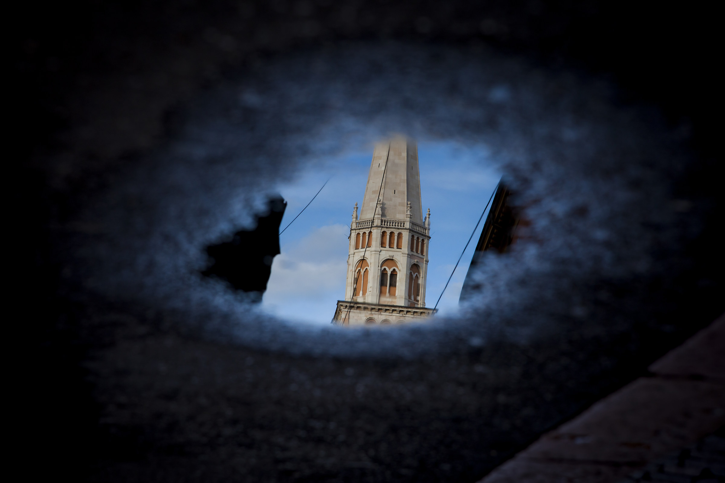an eye on Modena