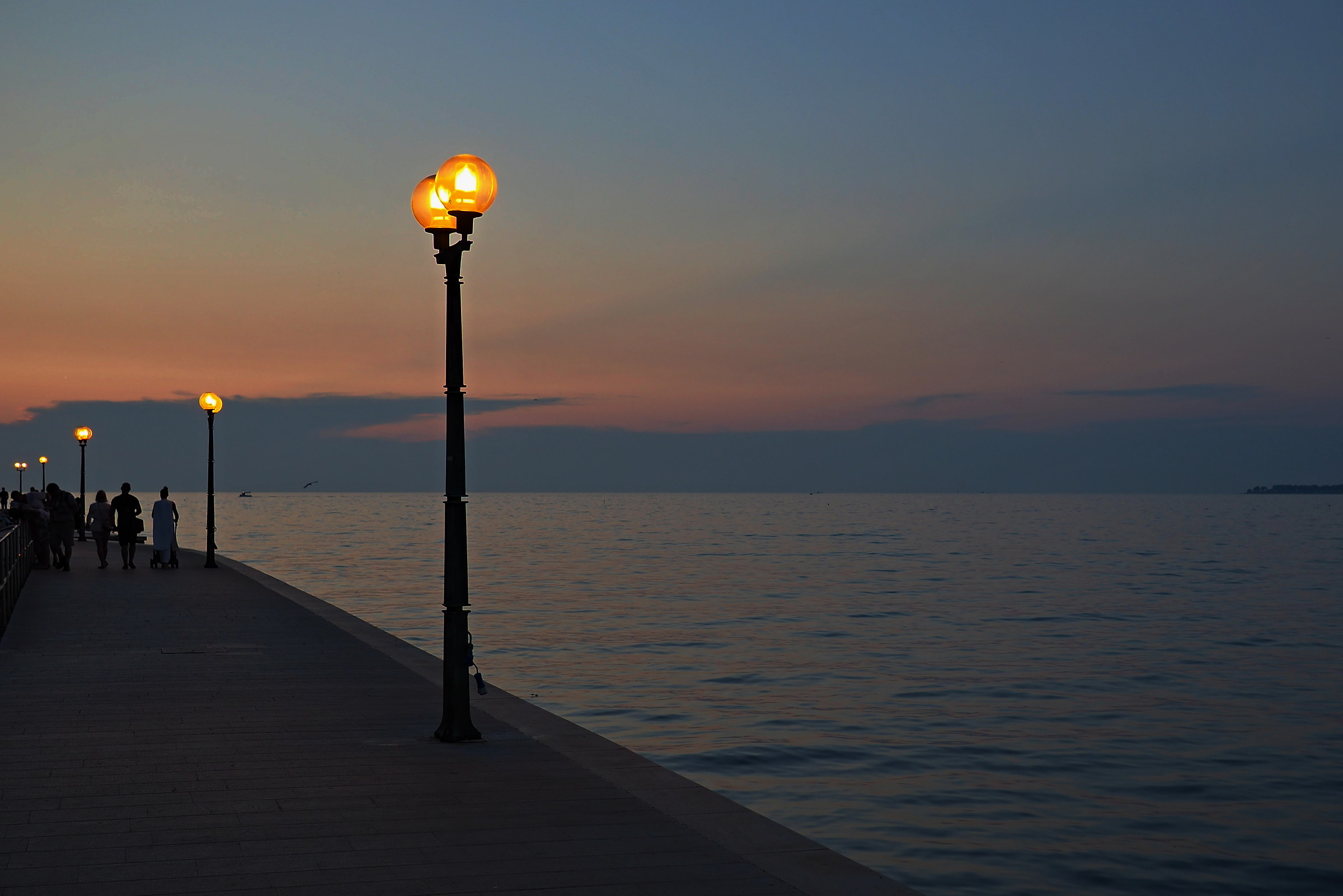 Last light of the day