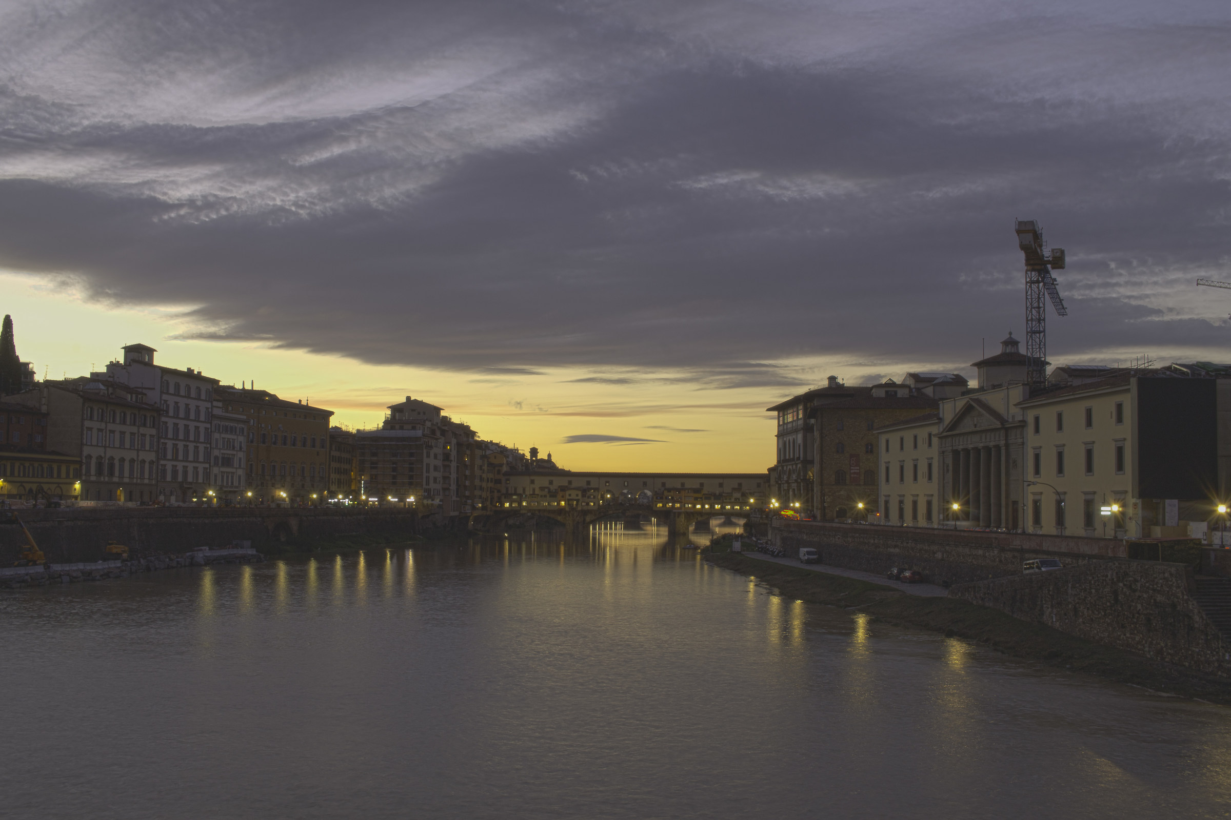 Old Bridge at dusk