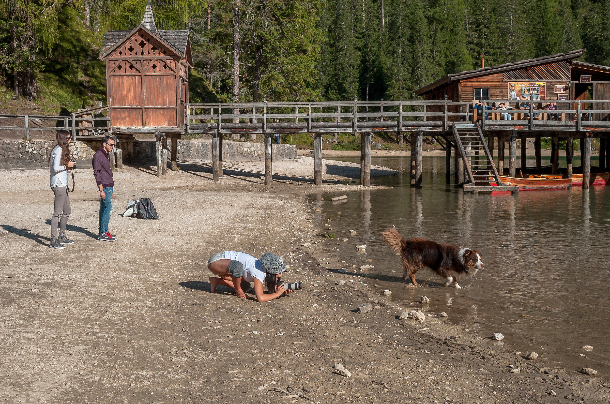 In the absence of the tripod ....