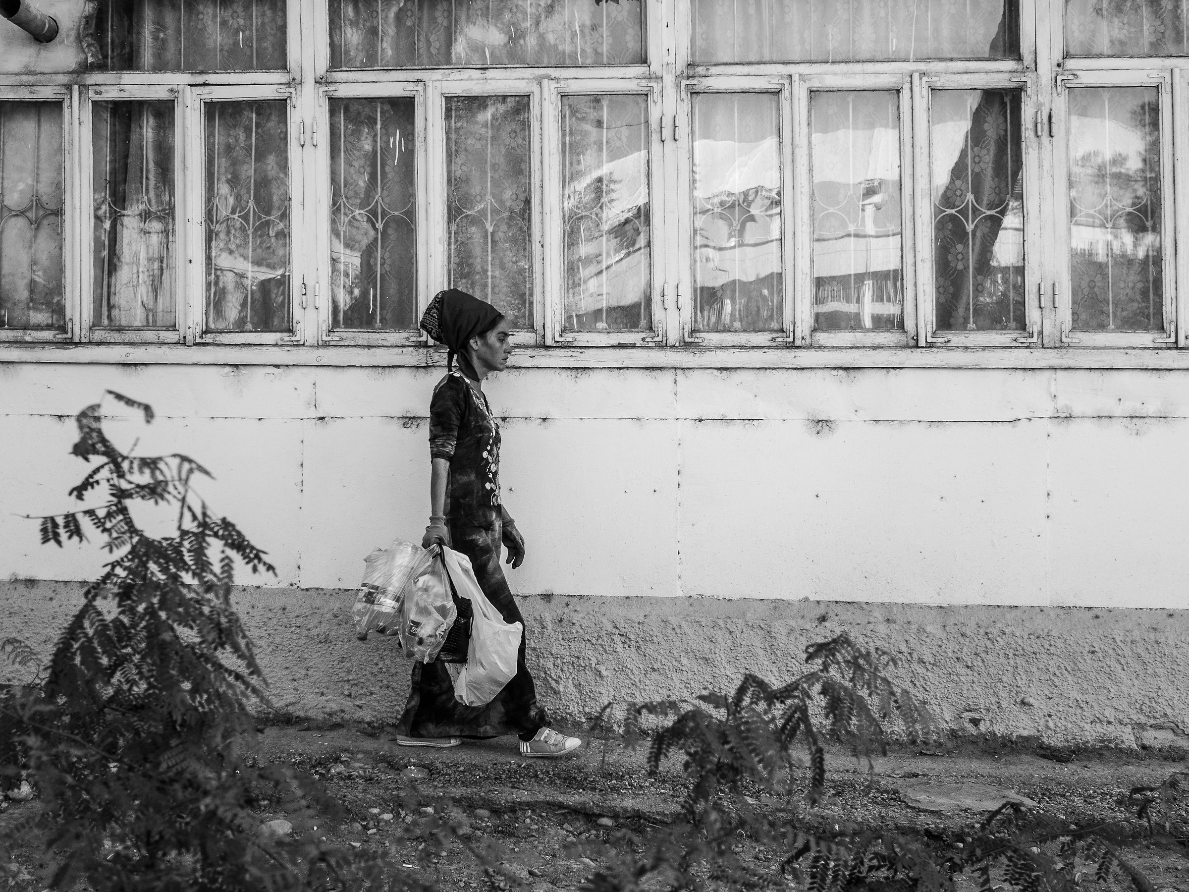 Girl in traditional clothes