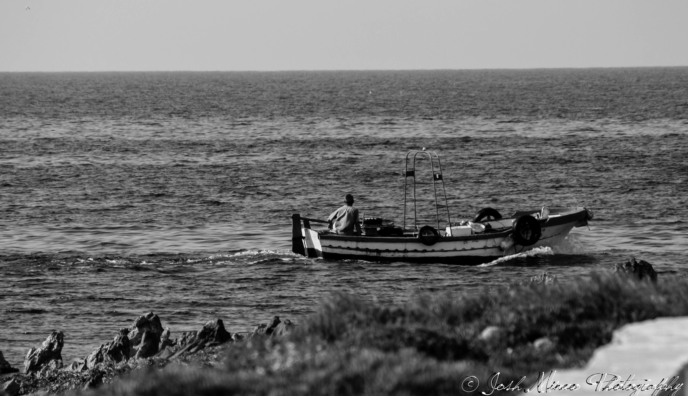 Looking for something.