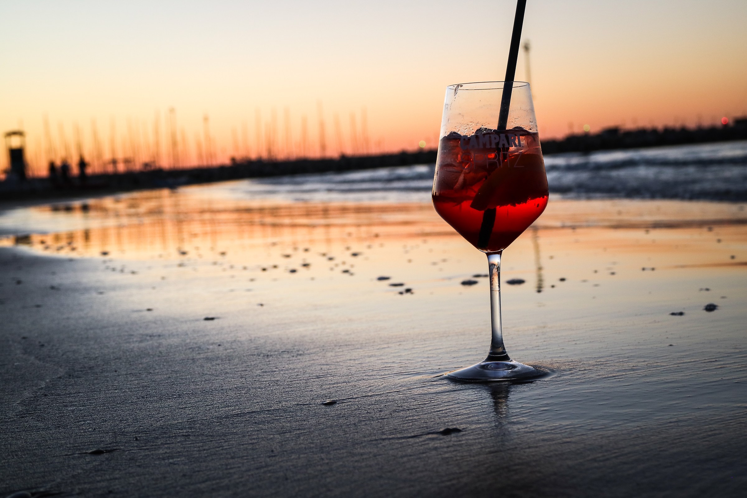 Campari sunset