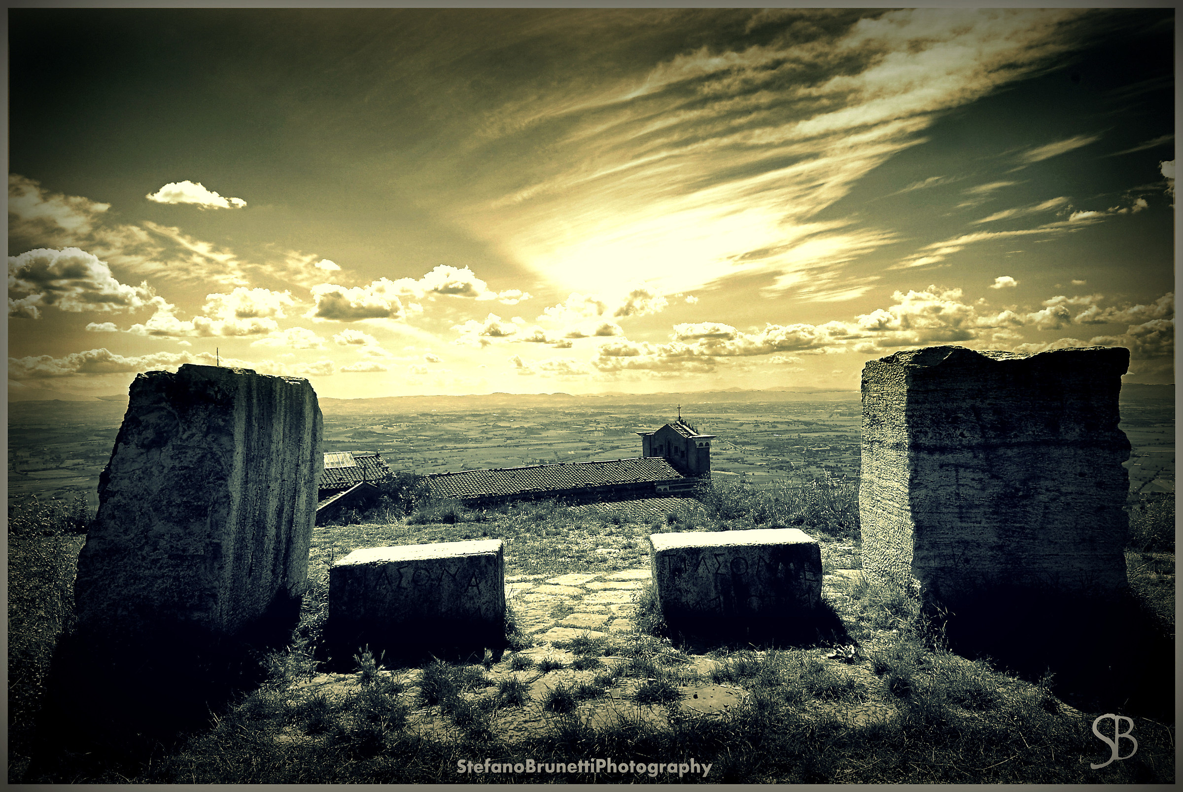 Storm in Santa Margherita - Cortona