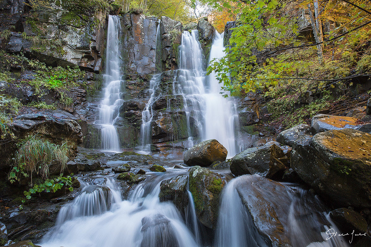 Dardagna waterfalls