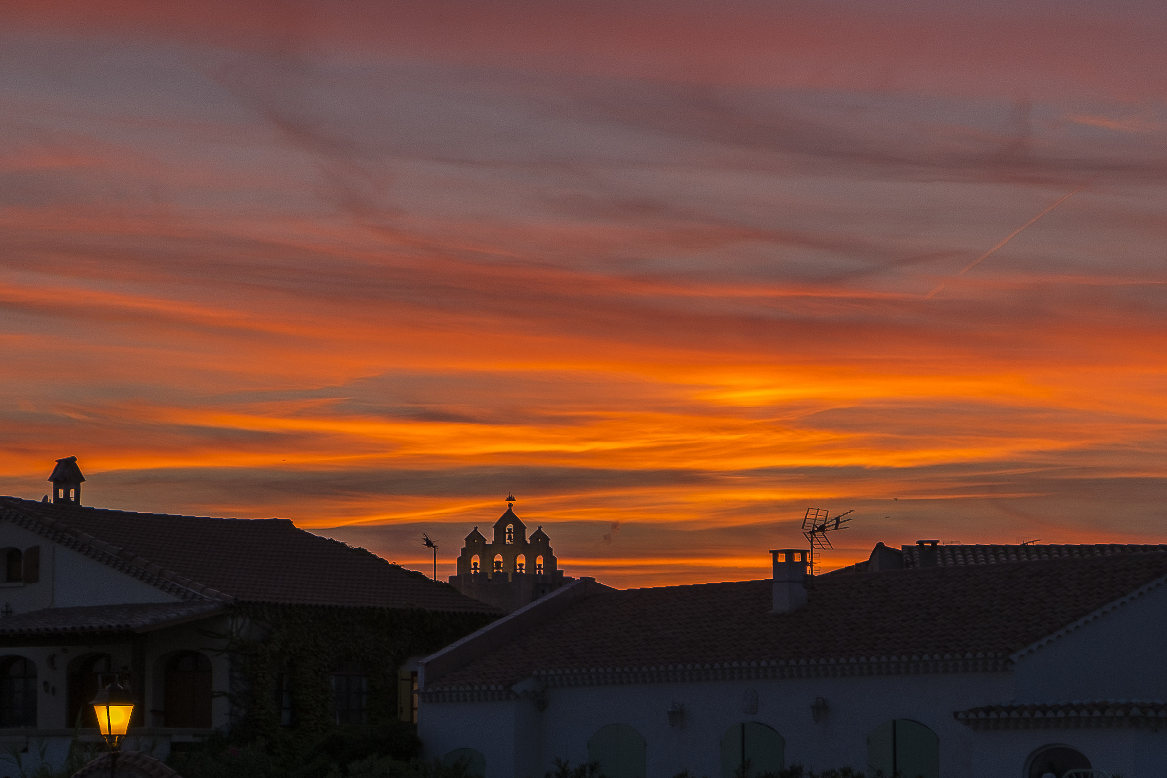 Sunset in Sainte Marie de la Mer
