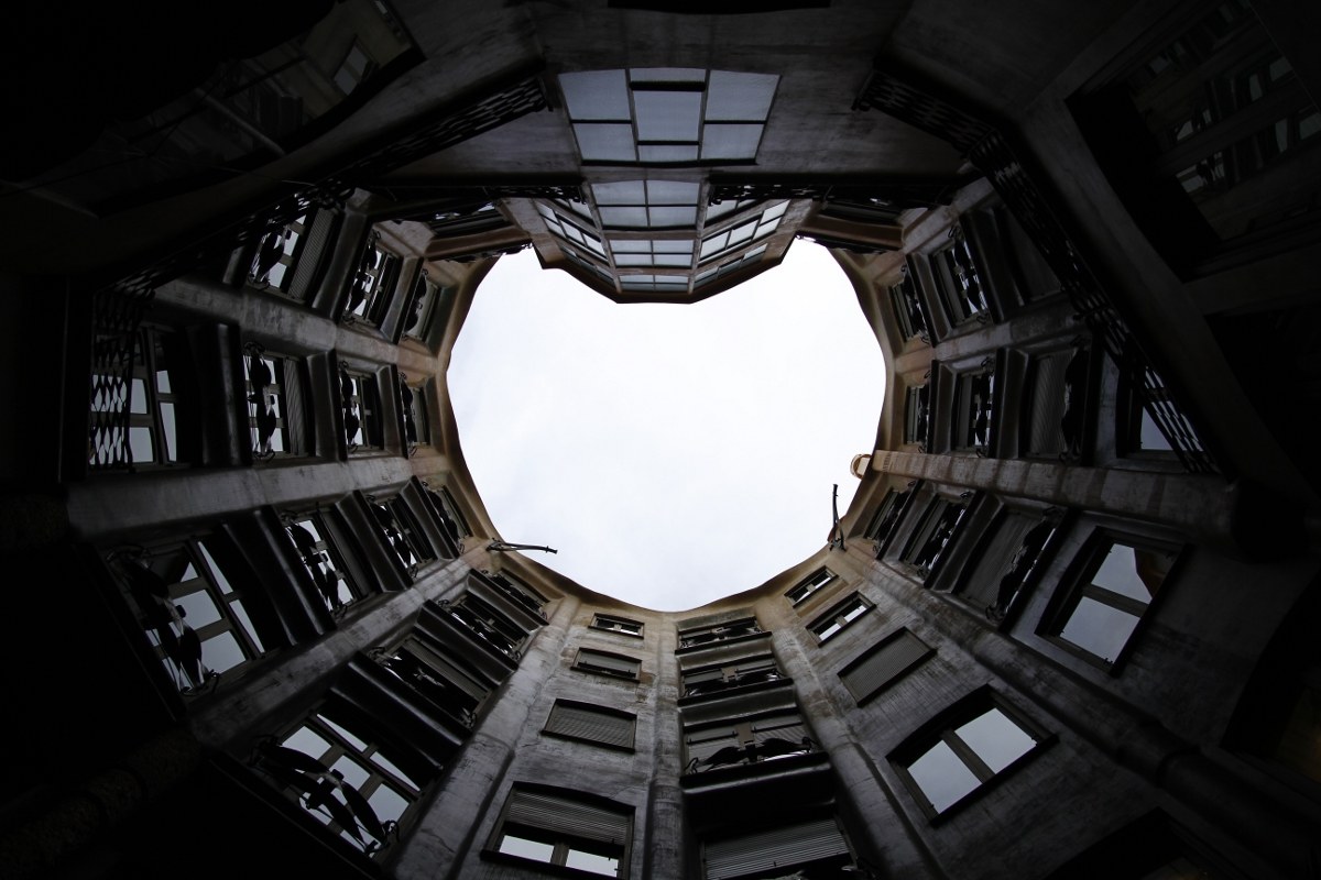Casa Milà (cortile interno)