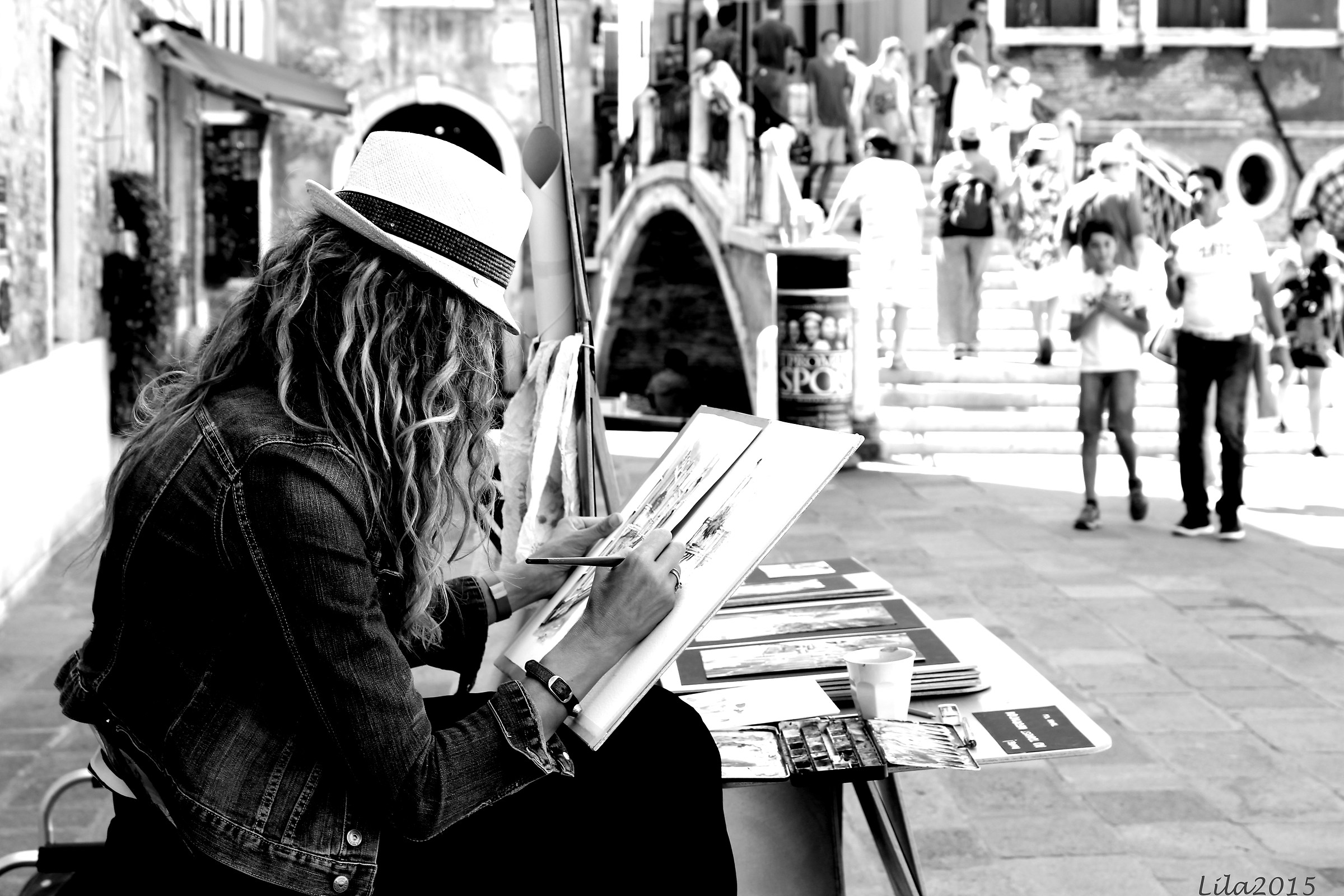 Drawing in Venice