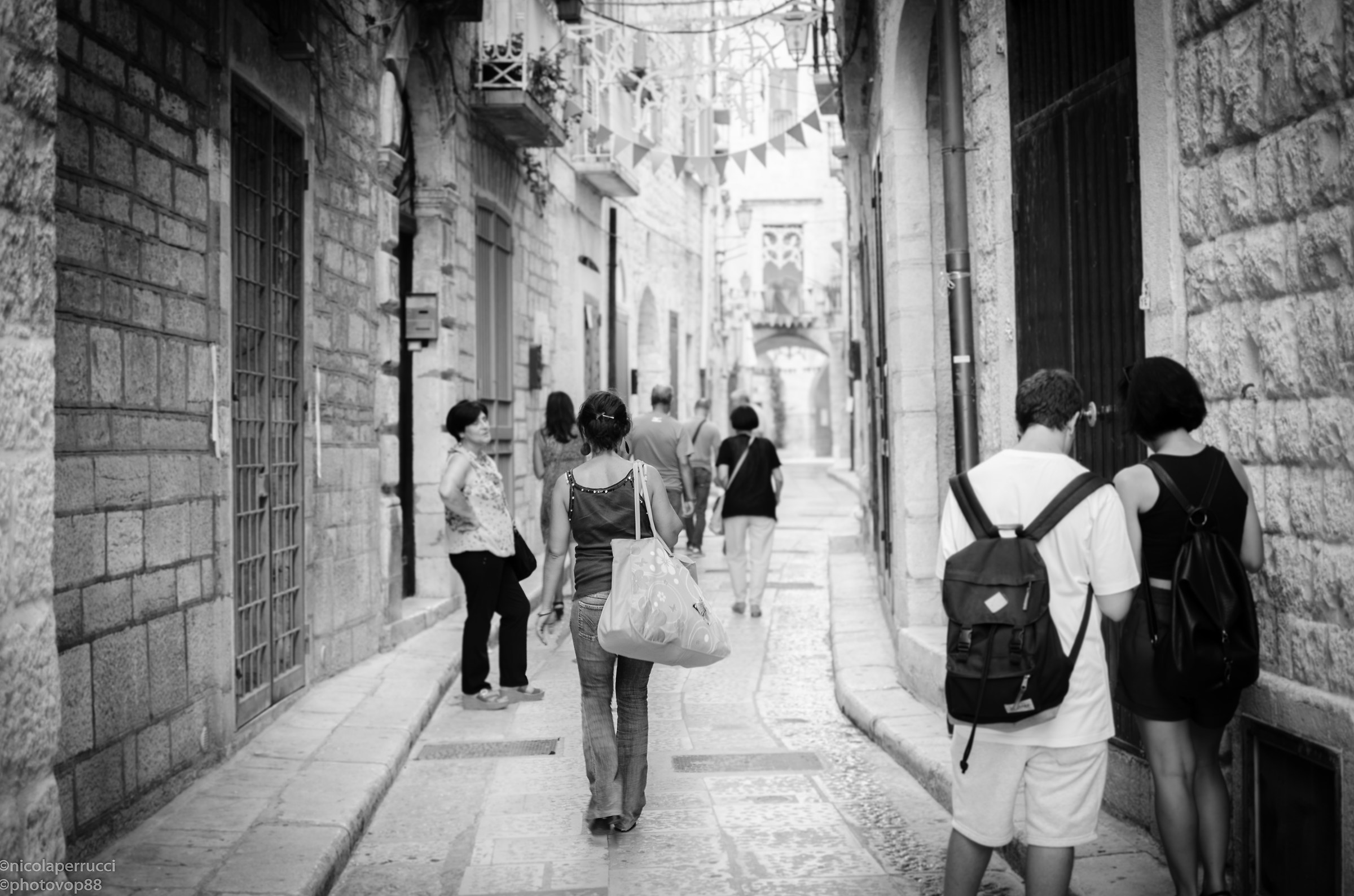 Teresa a passeggio per Giovinazzo