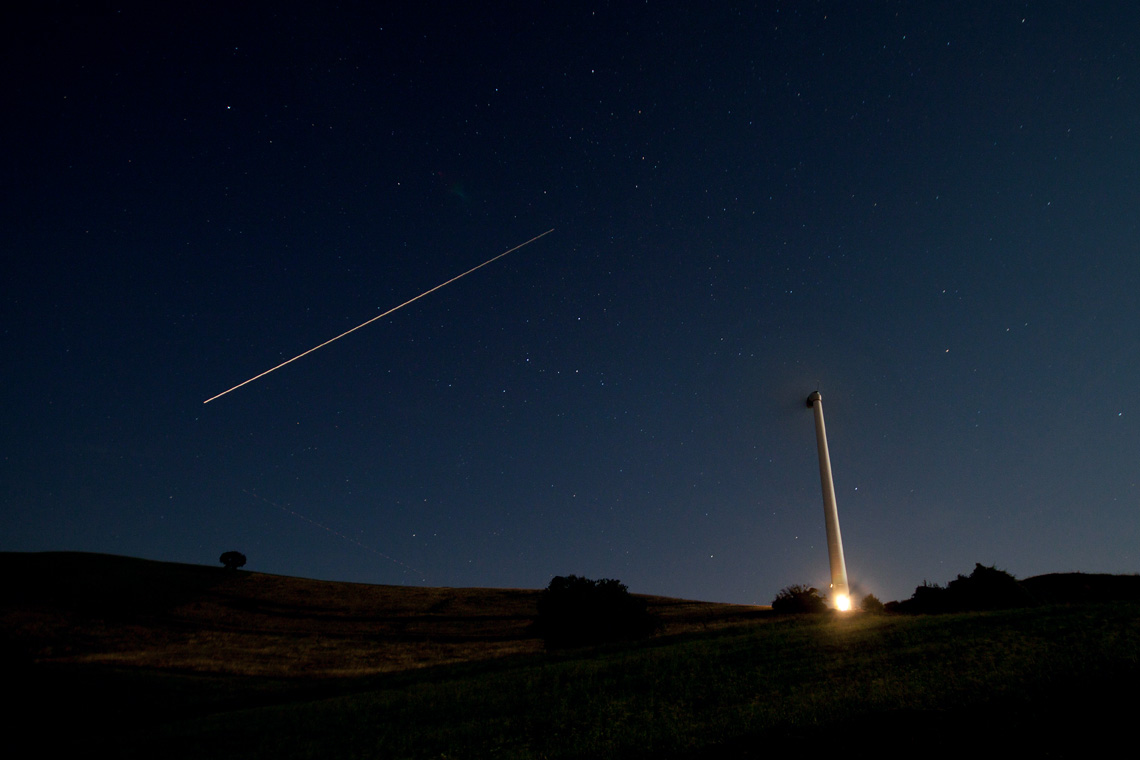 Notte delle stelle cadenti