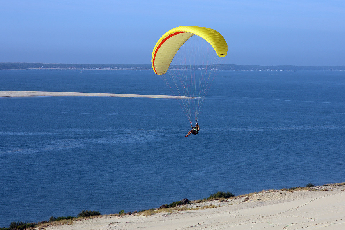 Volando sulla Dune du Pilat