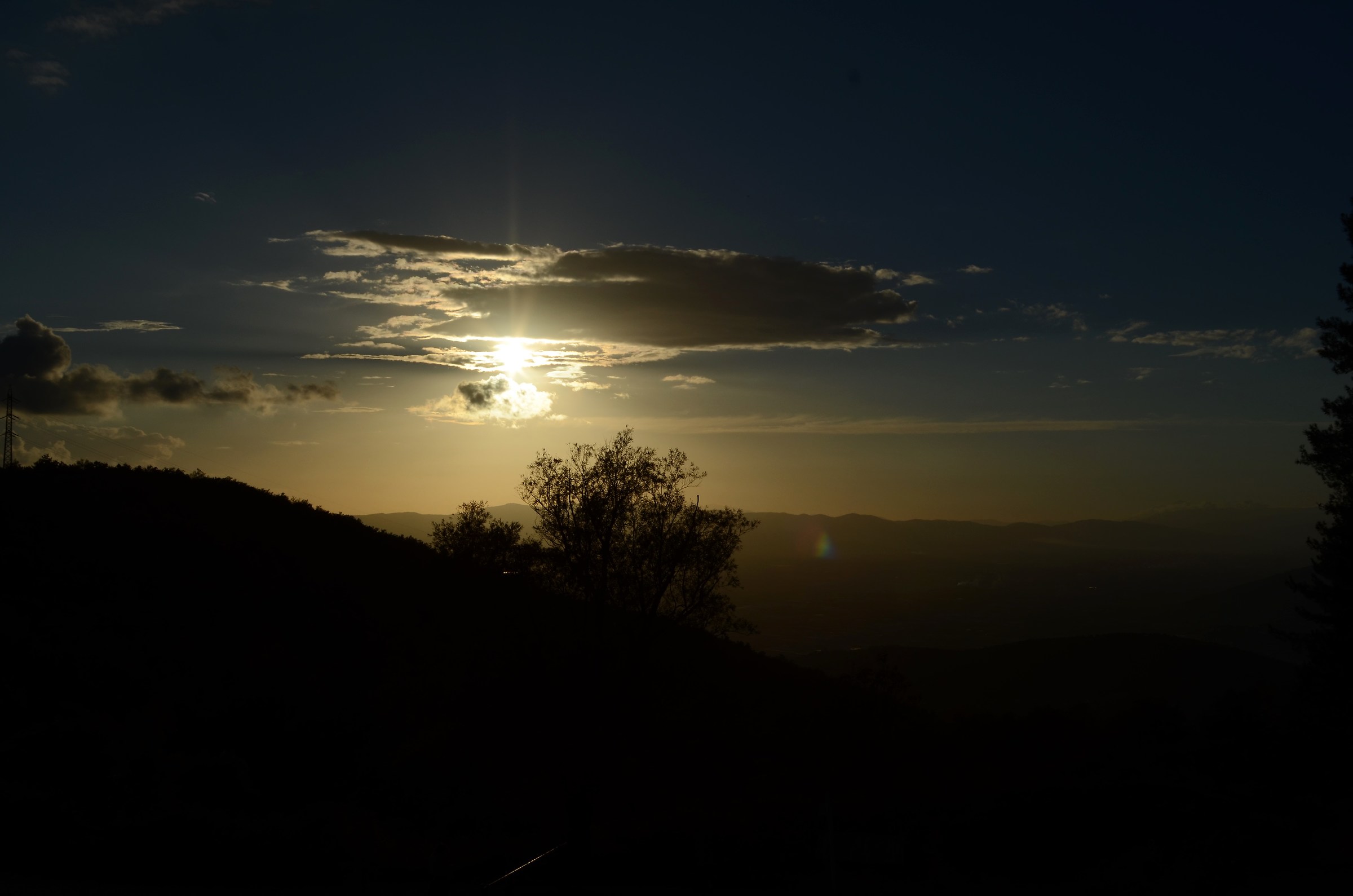 Tramonto sul Morello