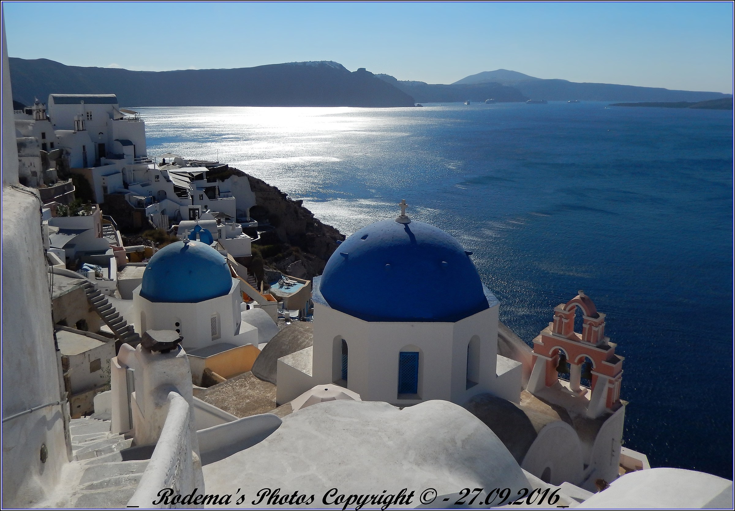 The Oia colors