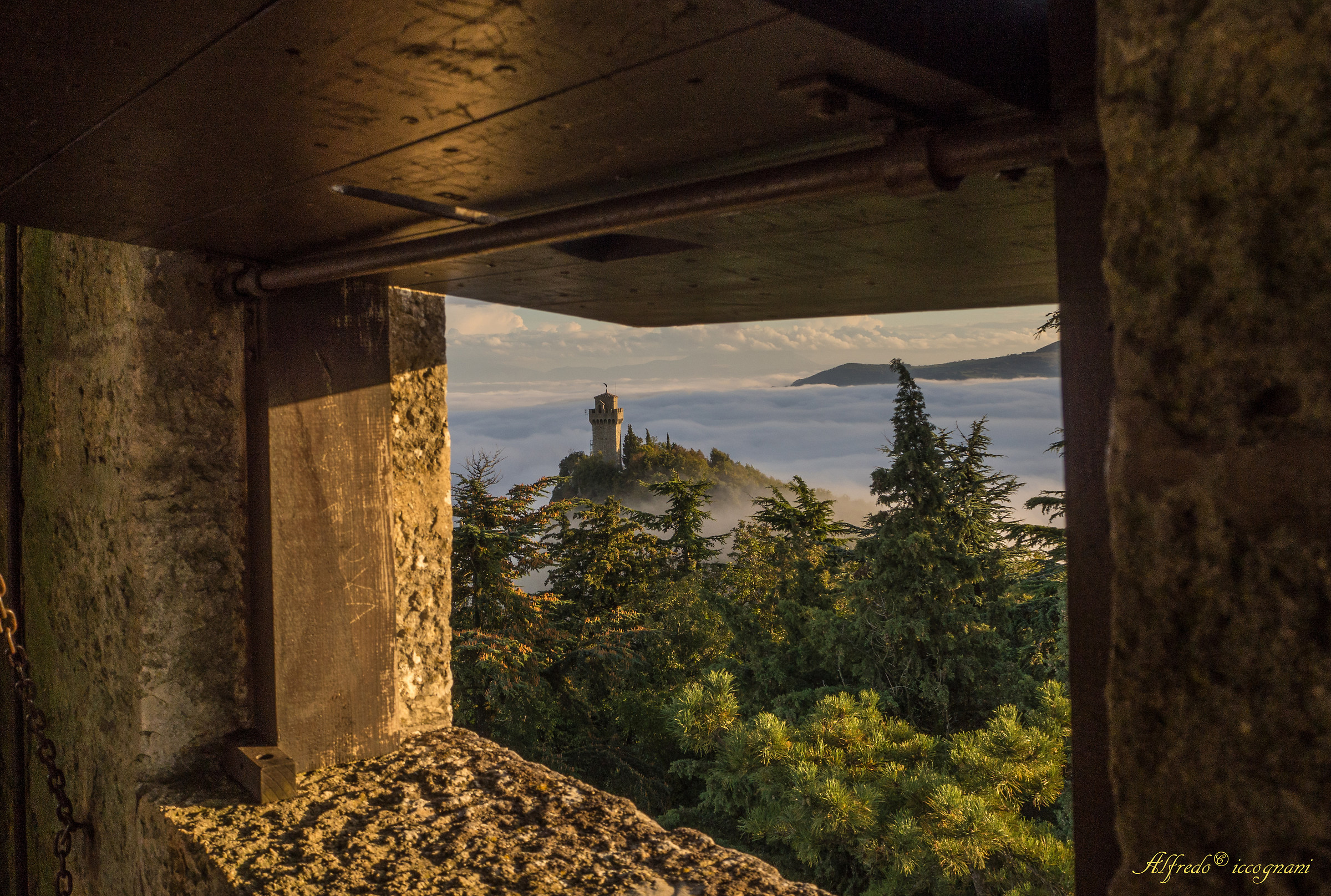 Panorama dalla Torre Cesta