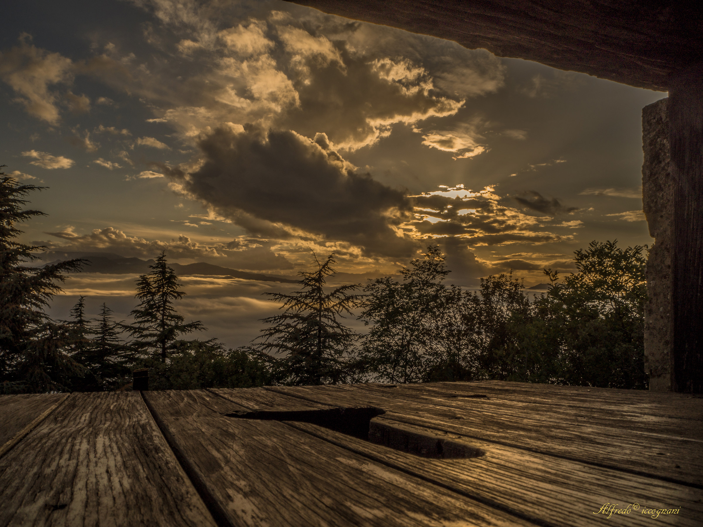 Panorama dalla Torre Cesta