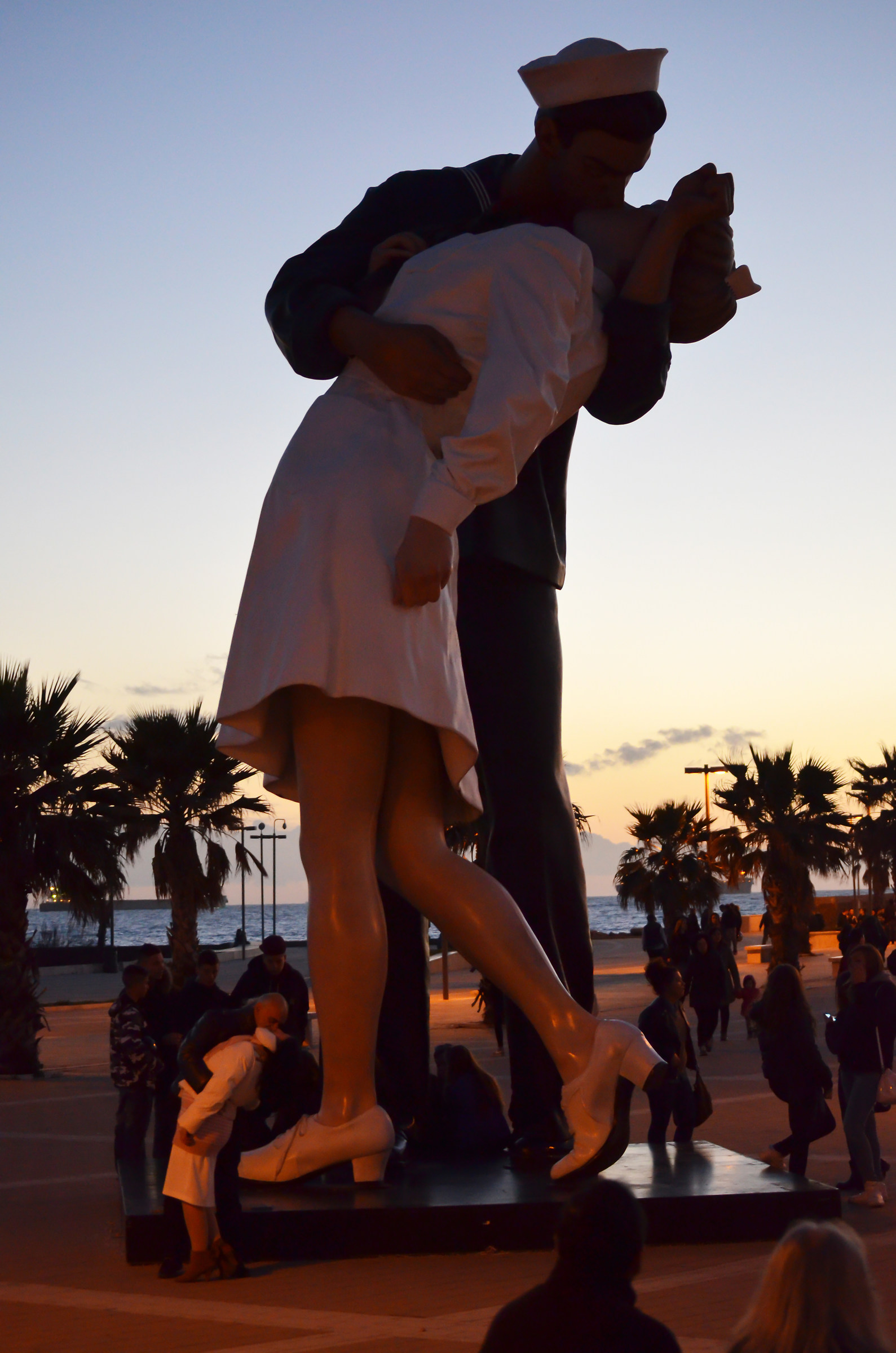 With the kiss there was me !! ..