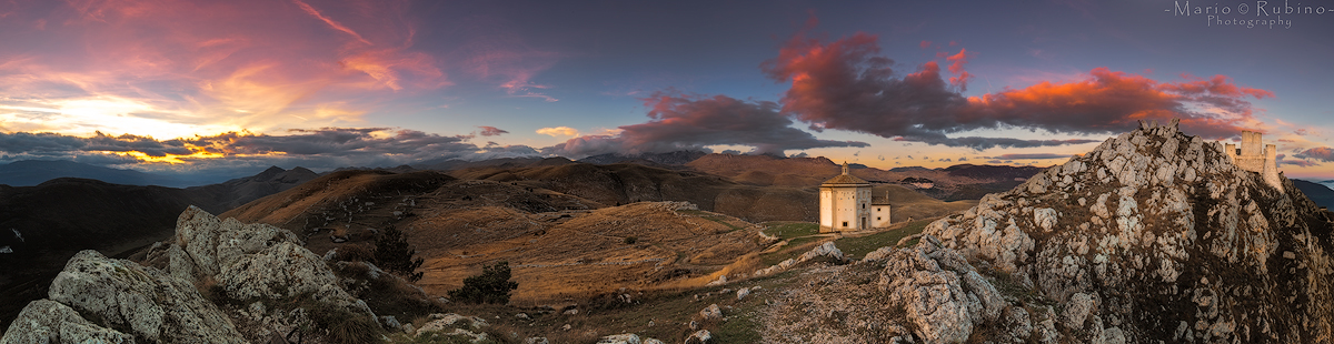 Sunset at Rocca Calascio