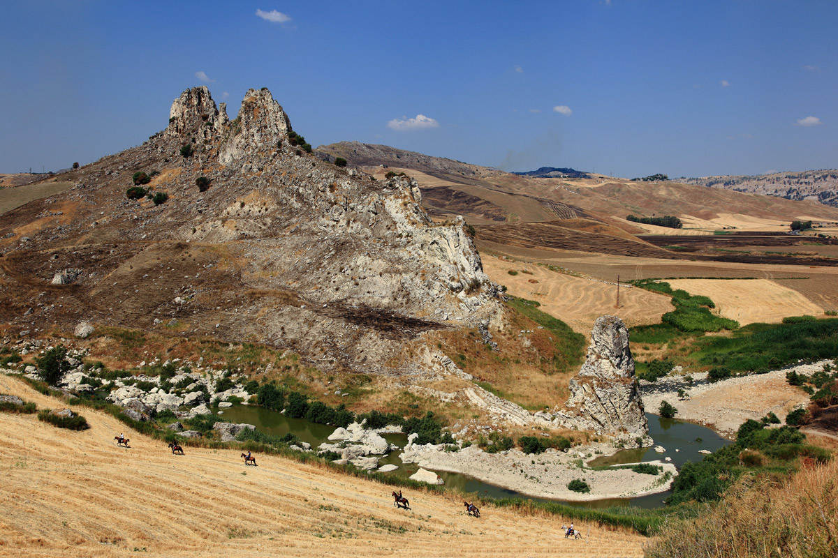Horse riding in Sicily