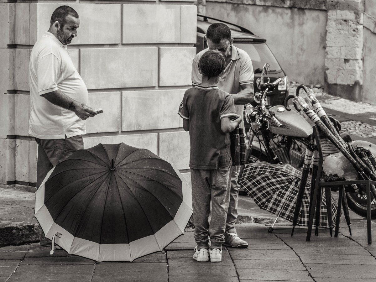 "Go somewhere umbrella today ... we sell it for sure&qu...
