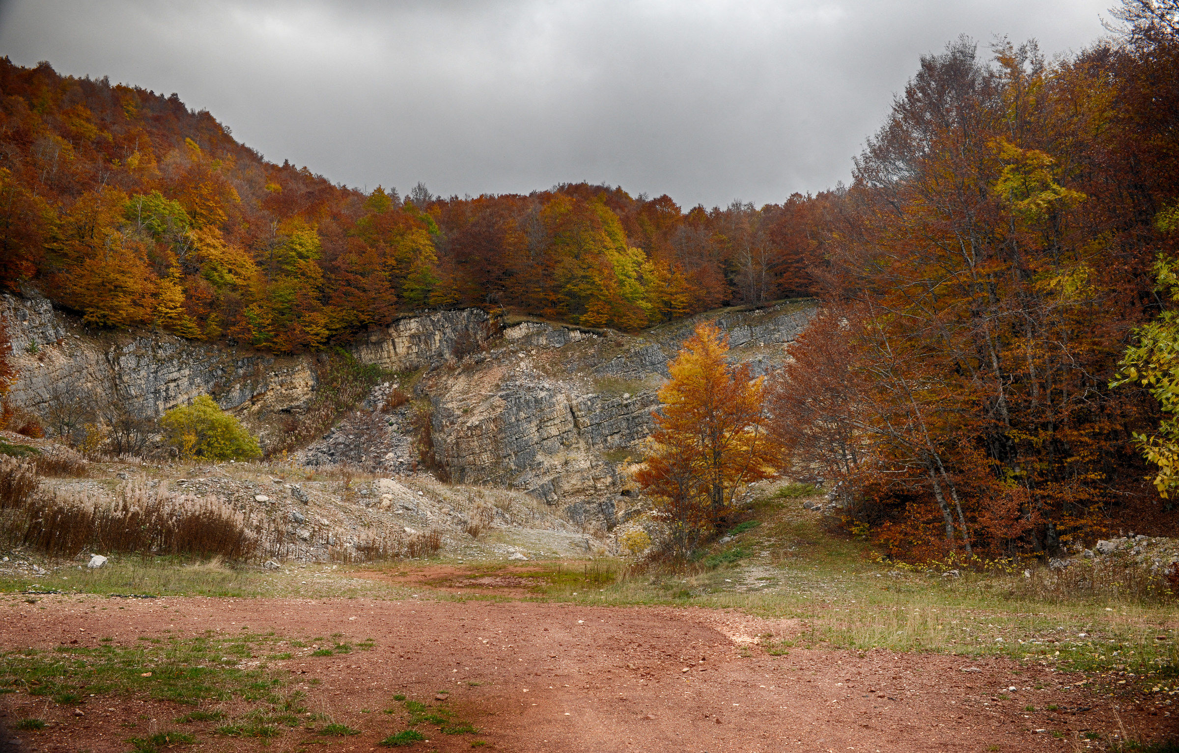 Vecchia miniera di bauxite Campofelice