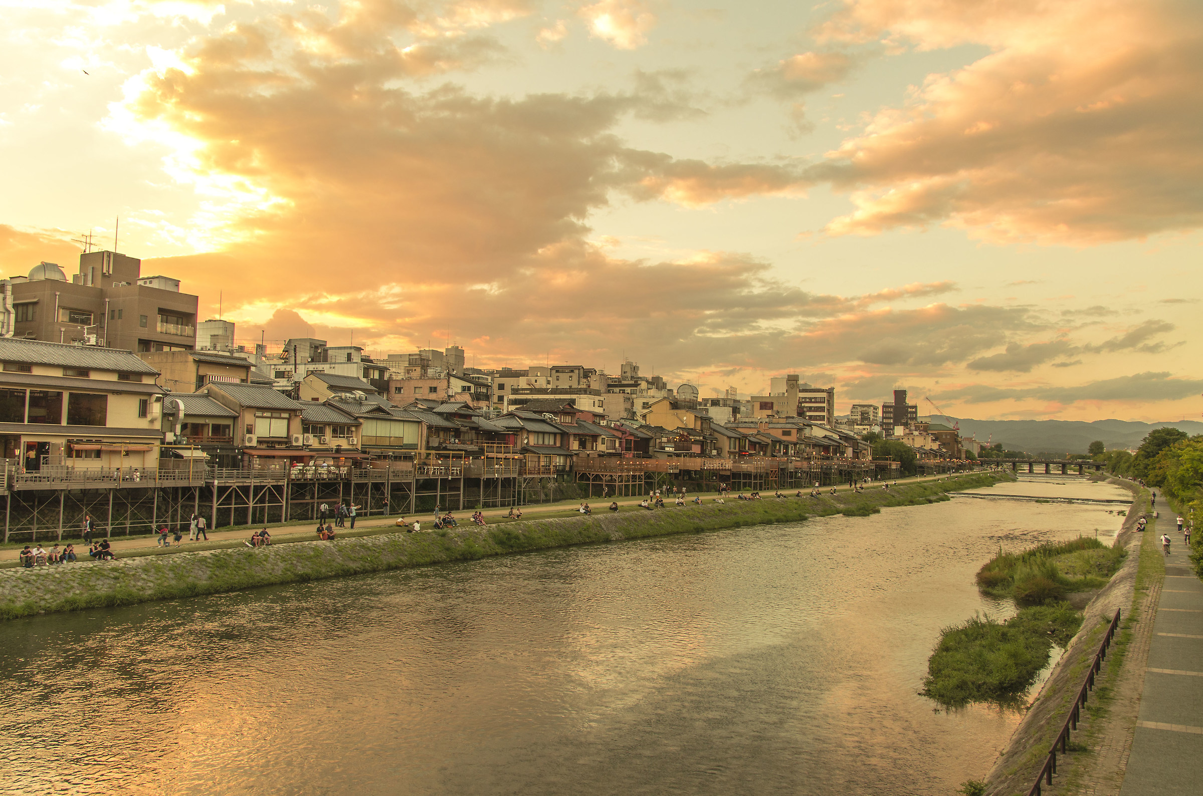 Sunset in Kyoto