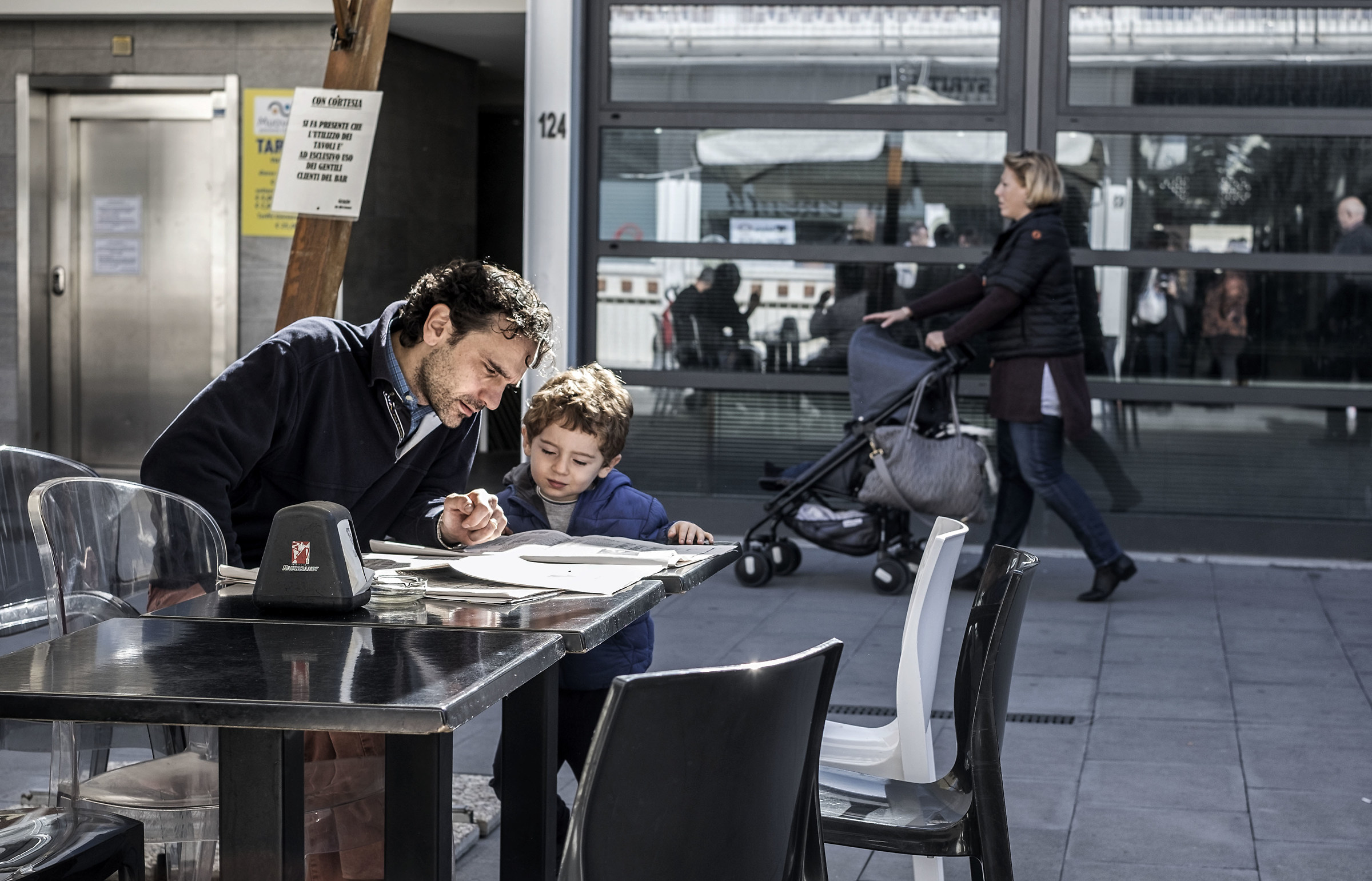 '' One day you will tell me .. ''