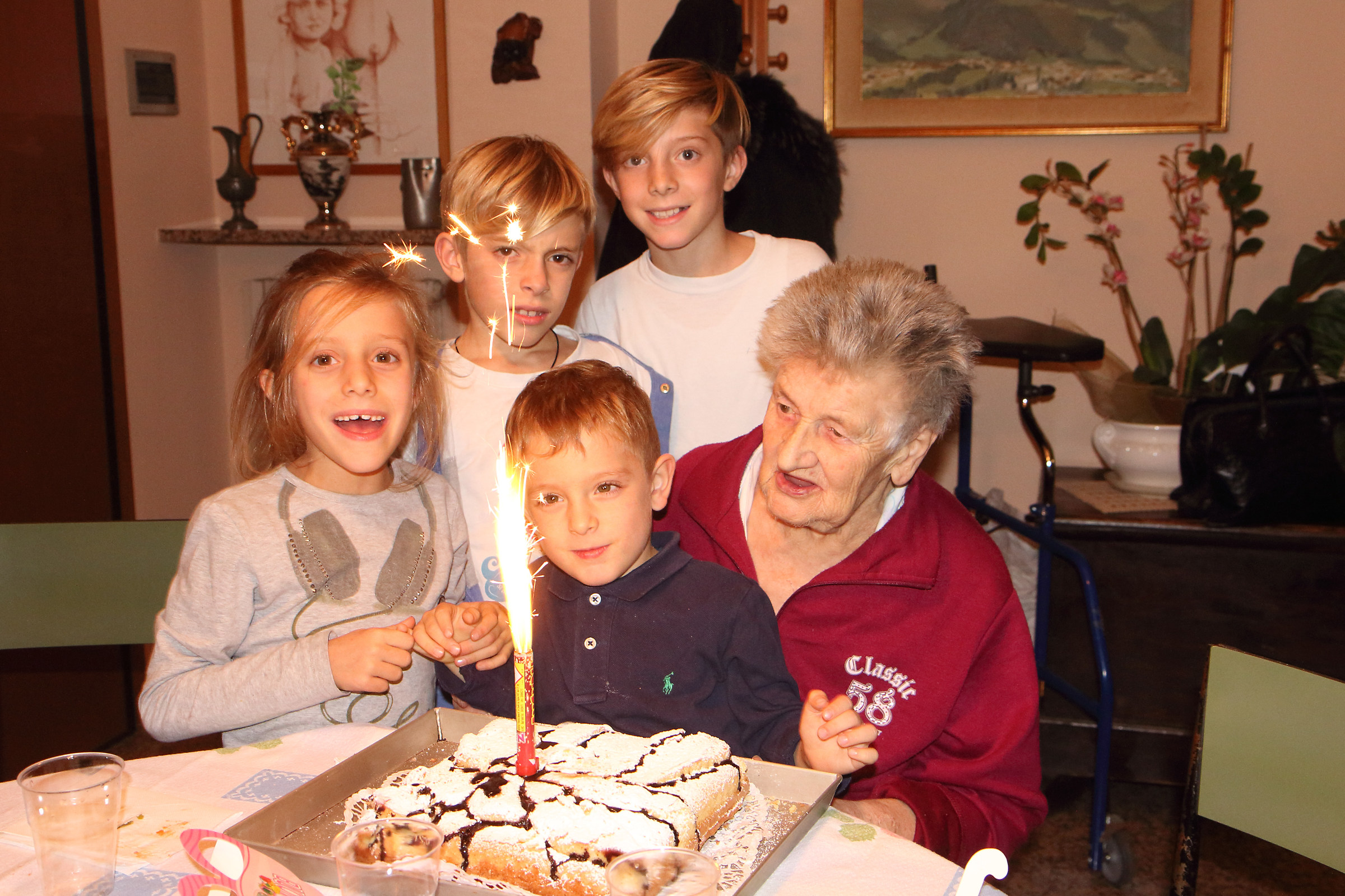 la bisnonna (mia madre)