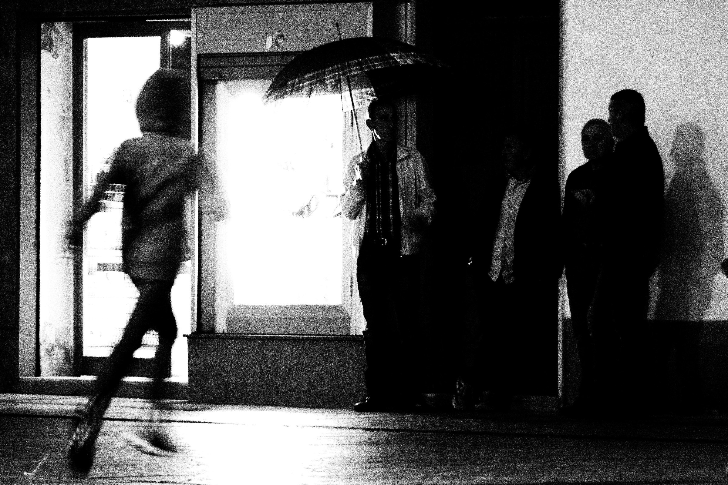 Run ... it's raining!