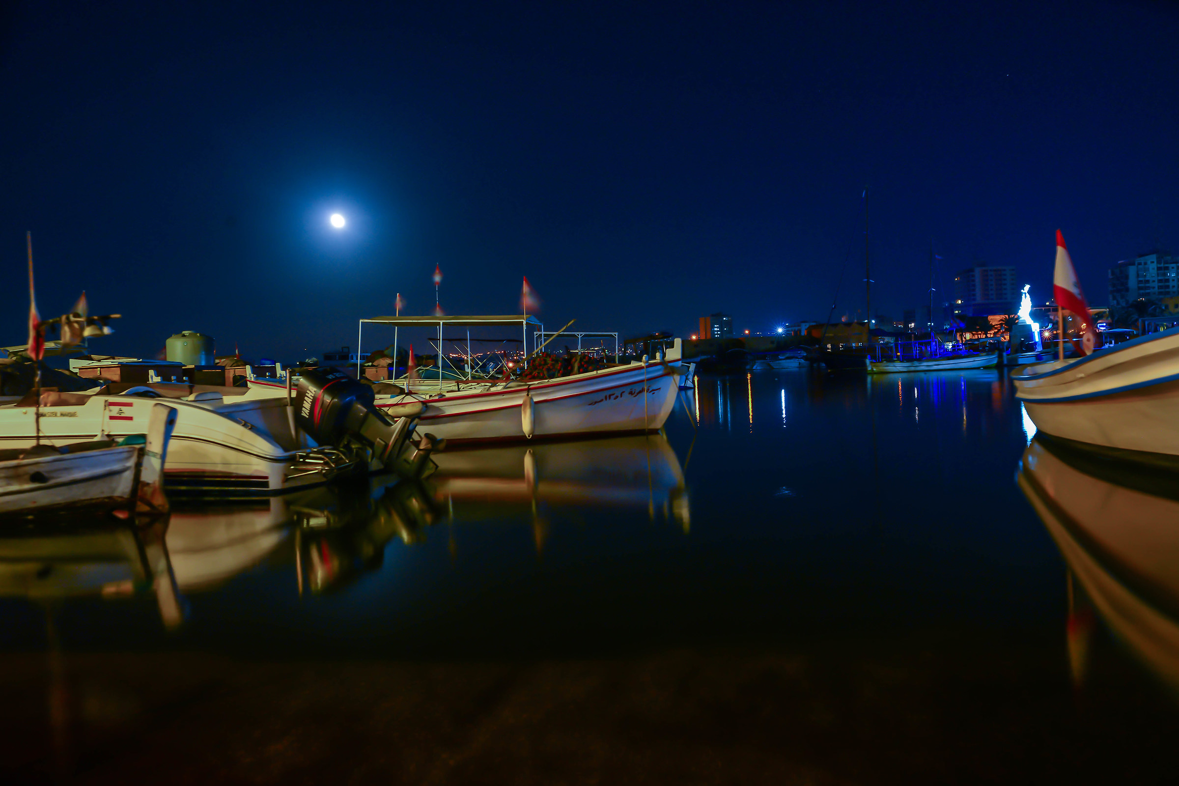 Porto di pescatori a Tyr