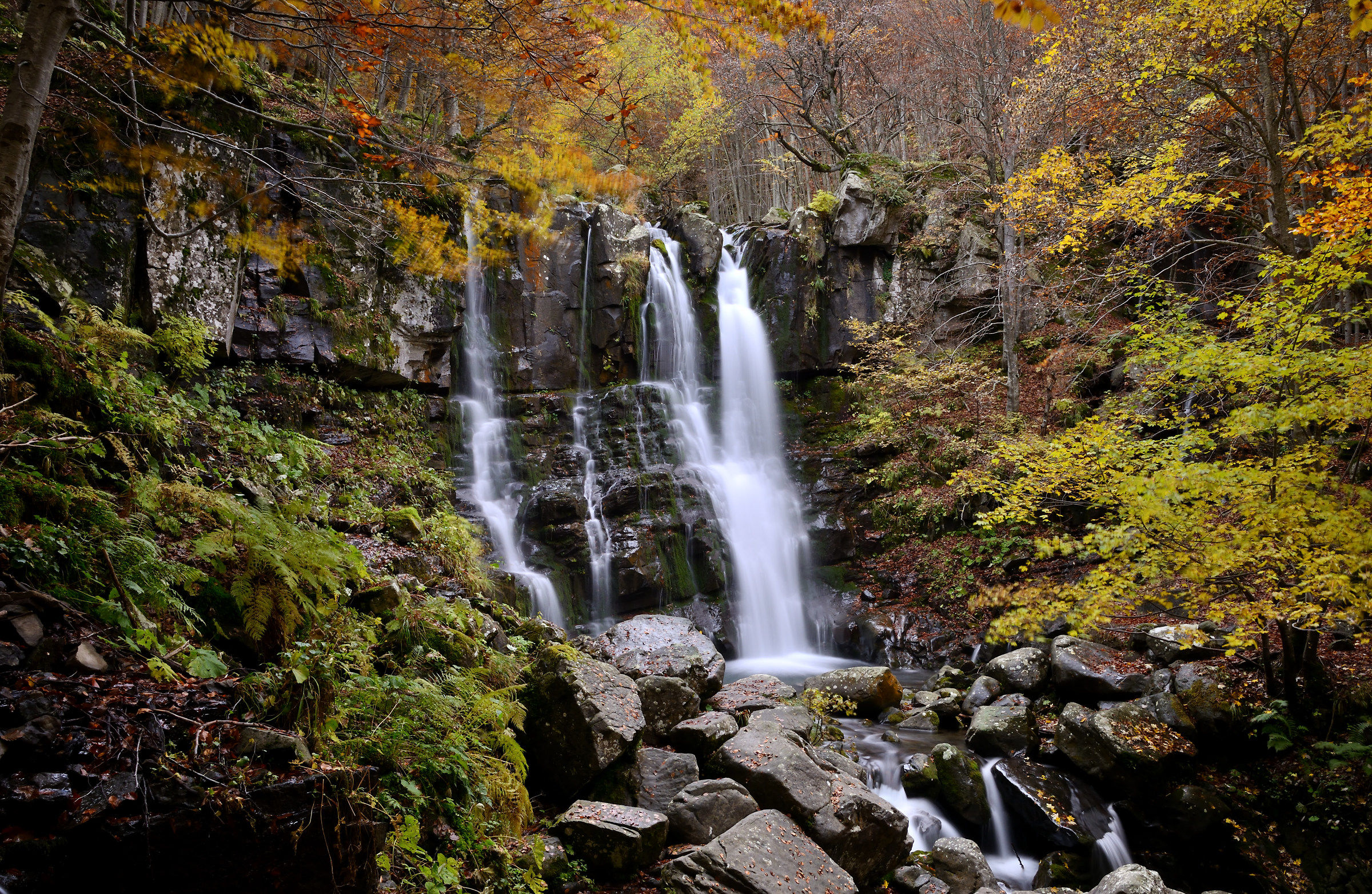 L'ultimo salto delle Cascate del Dardagna