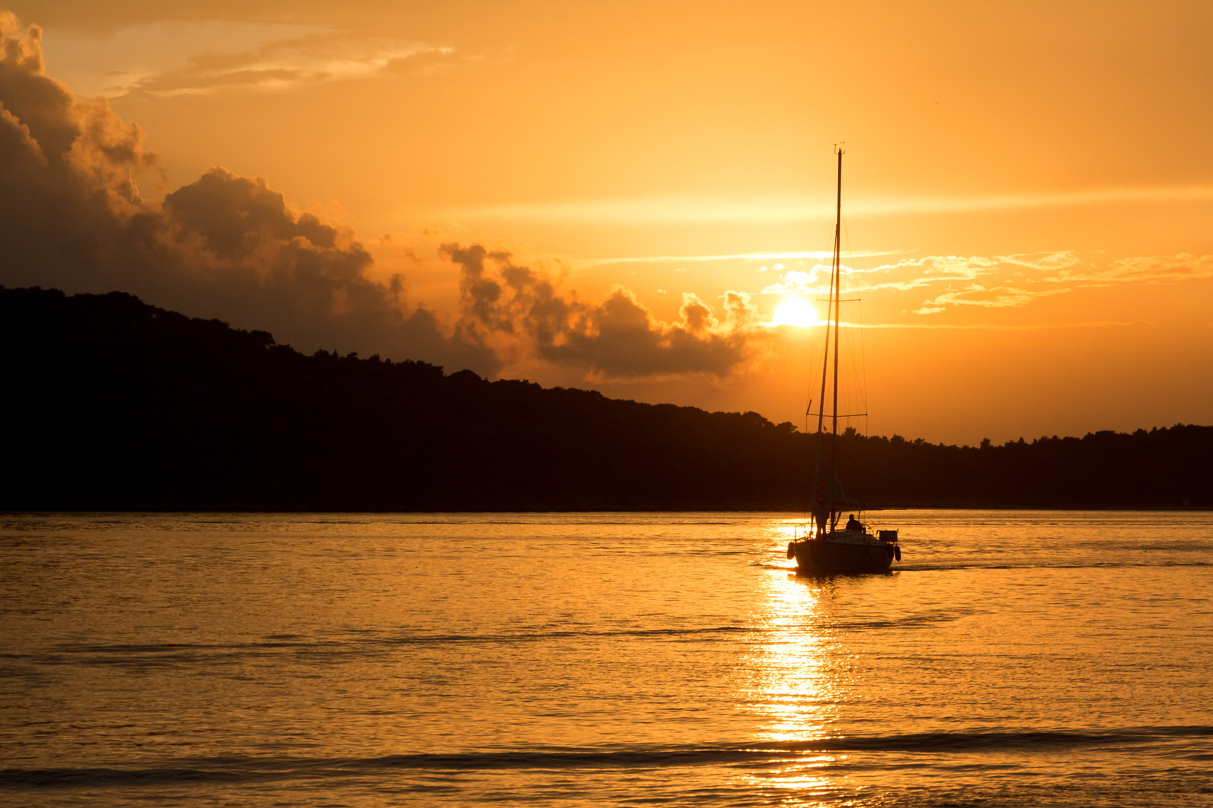 Sunset in Mali Losinj