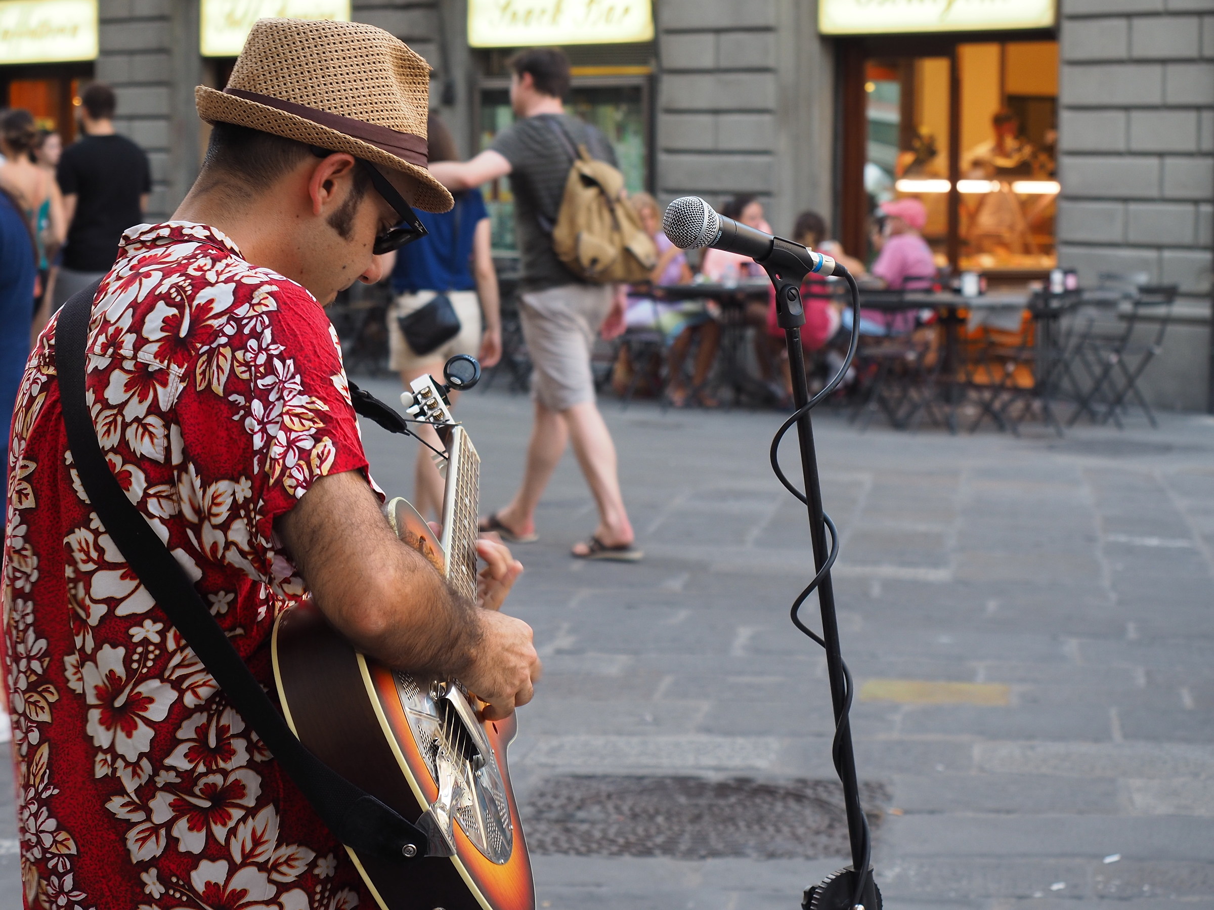 Country blues in Florence