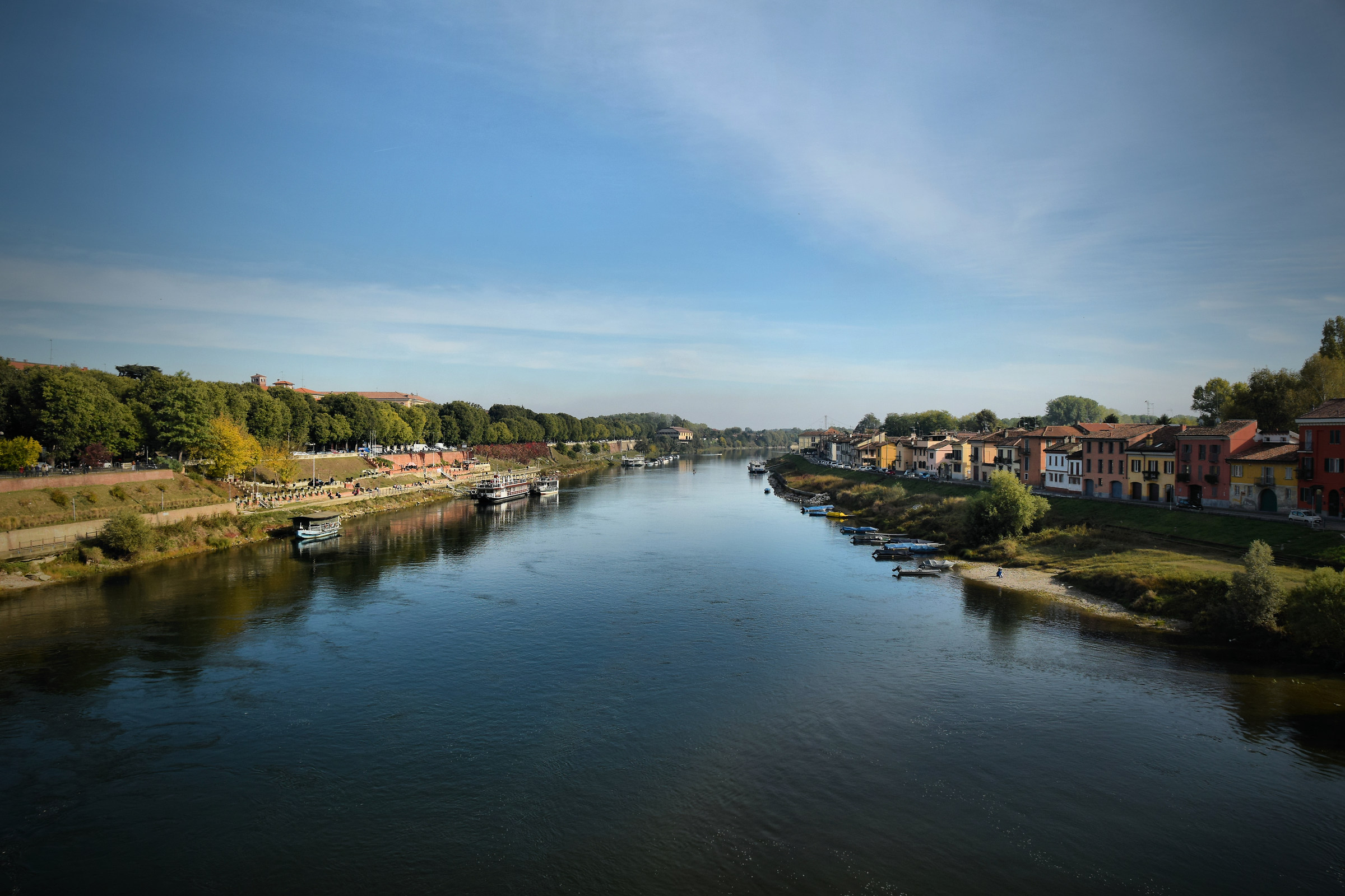 The sky and the river