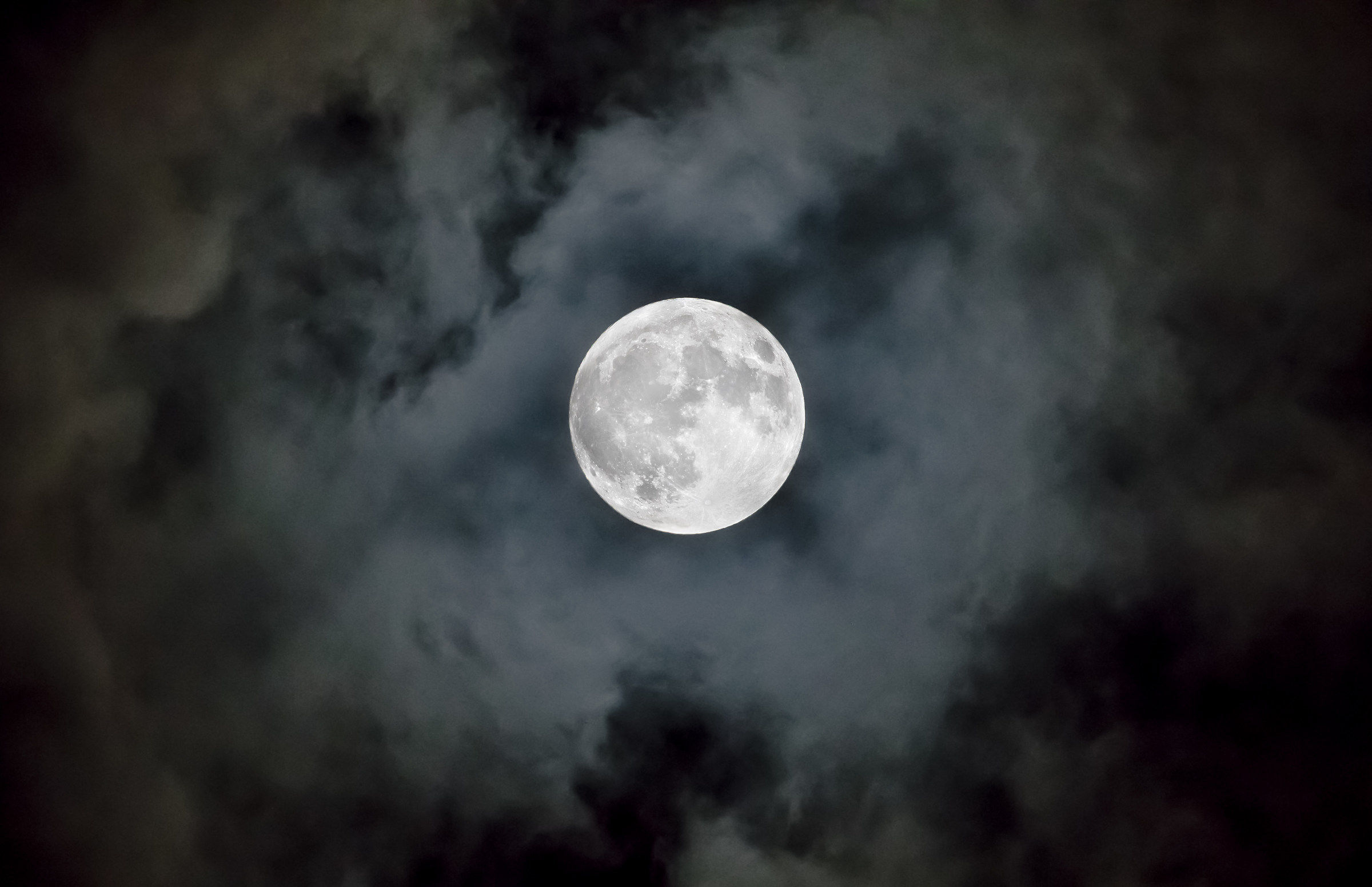 diggin 'through the clouds