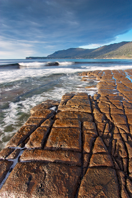 Tessellated Pavement - Tasman Peninsula, Australia