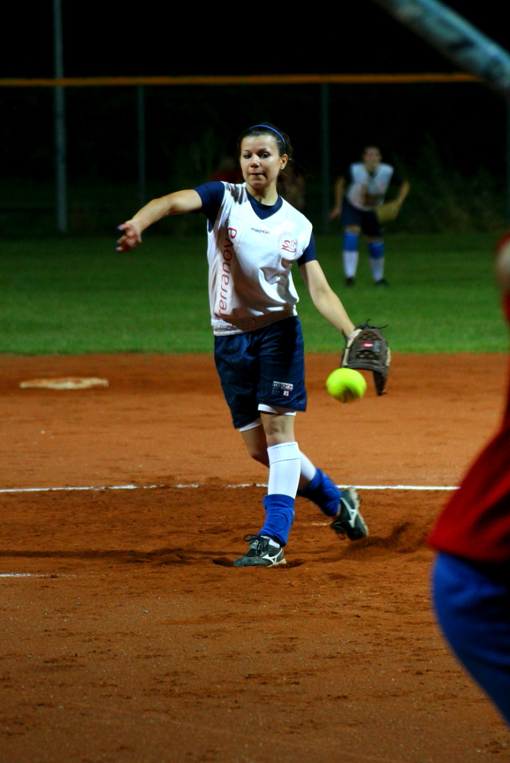 Softball pitcher
