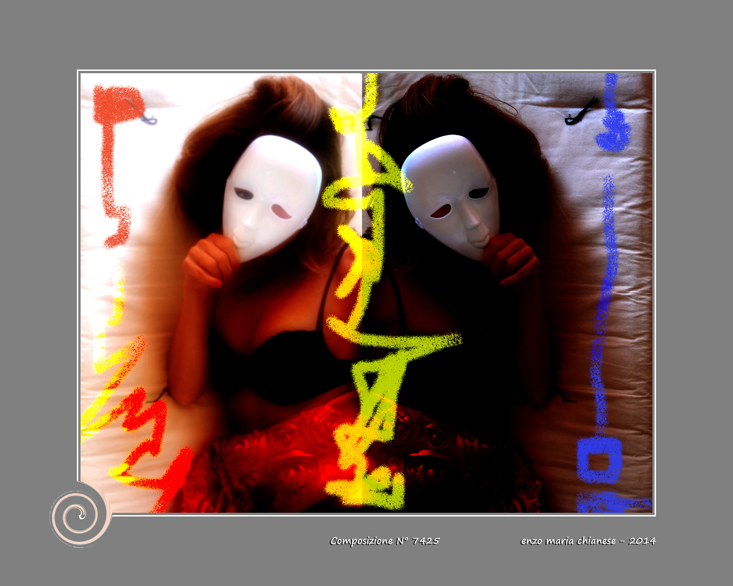 Maschera N°7425 Studio Fregoli