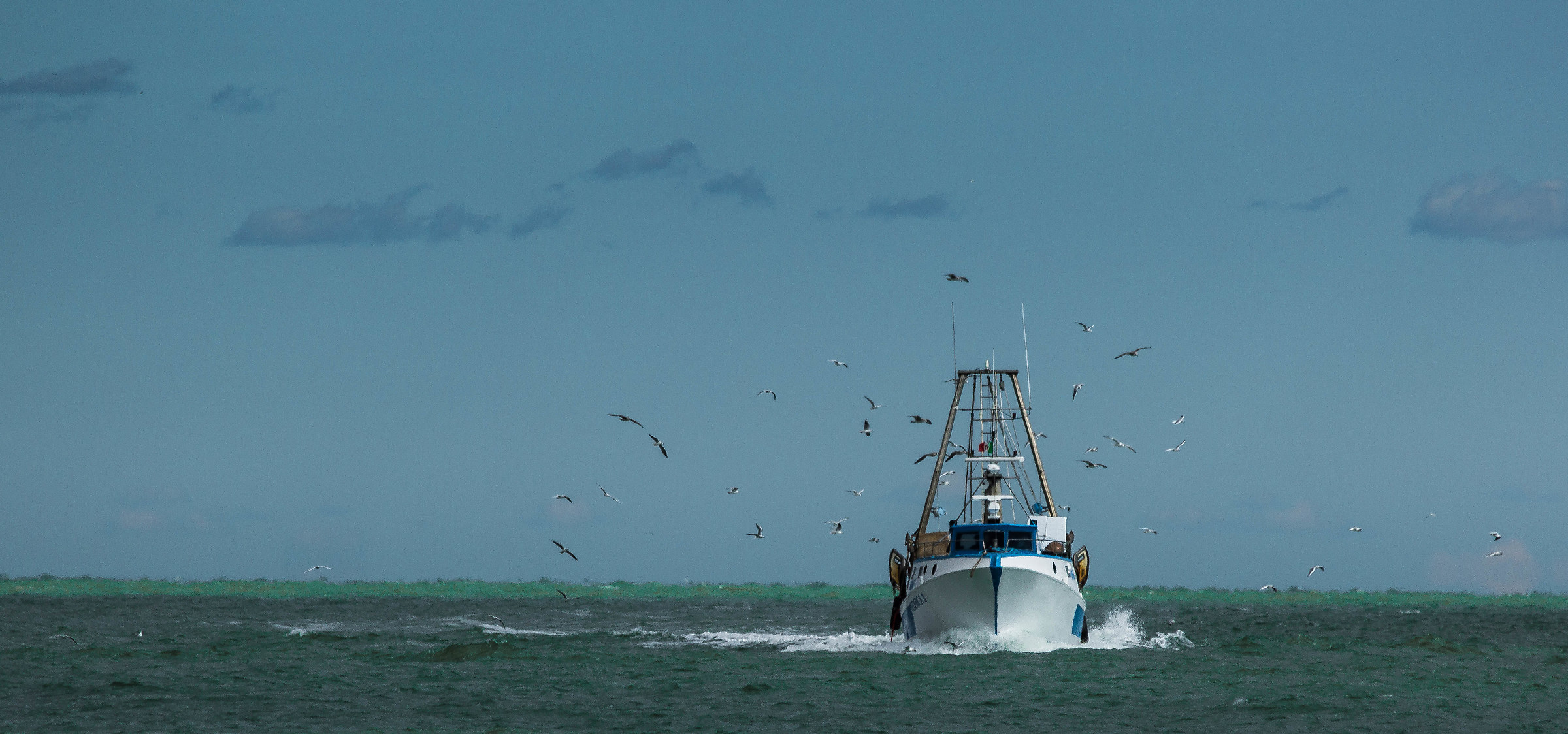 The return of the fishing vessel