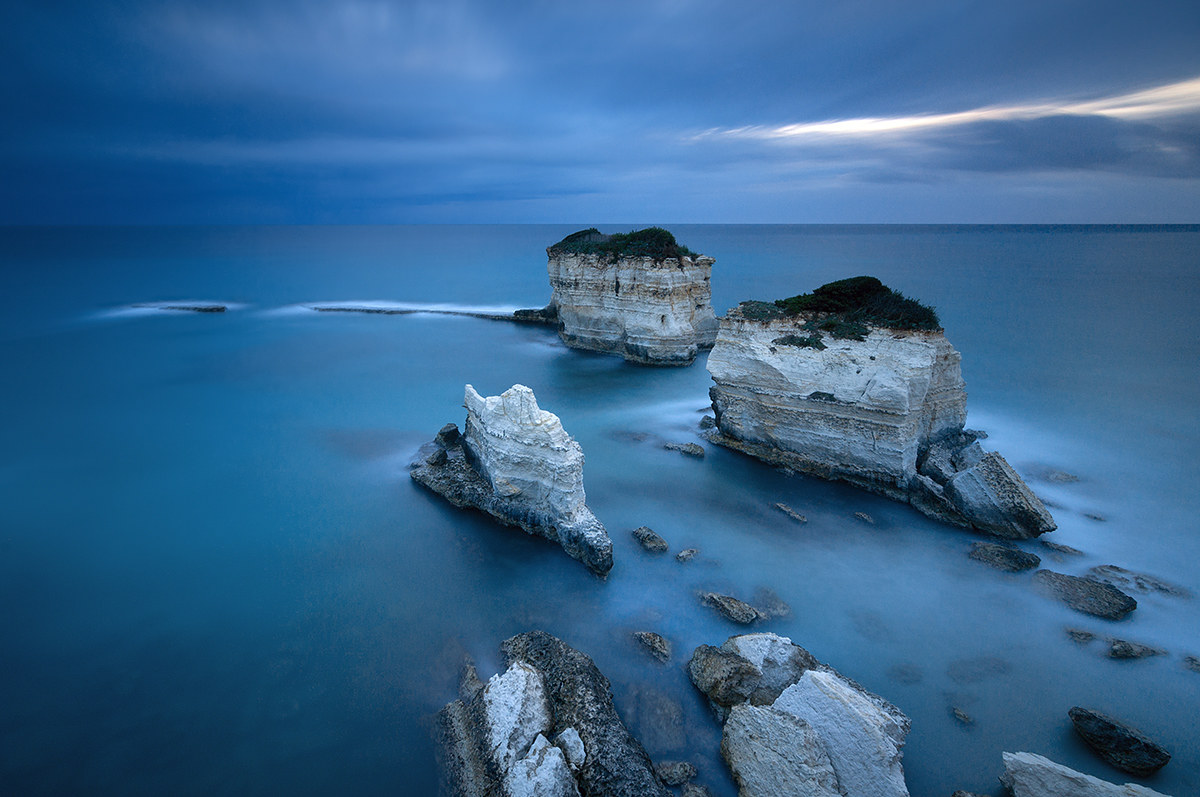 Stone ships in the blue