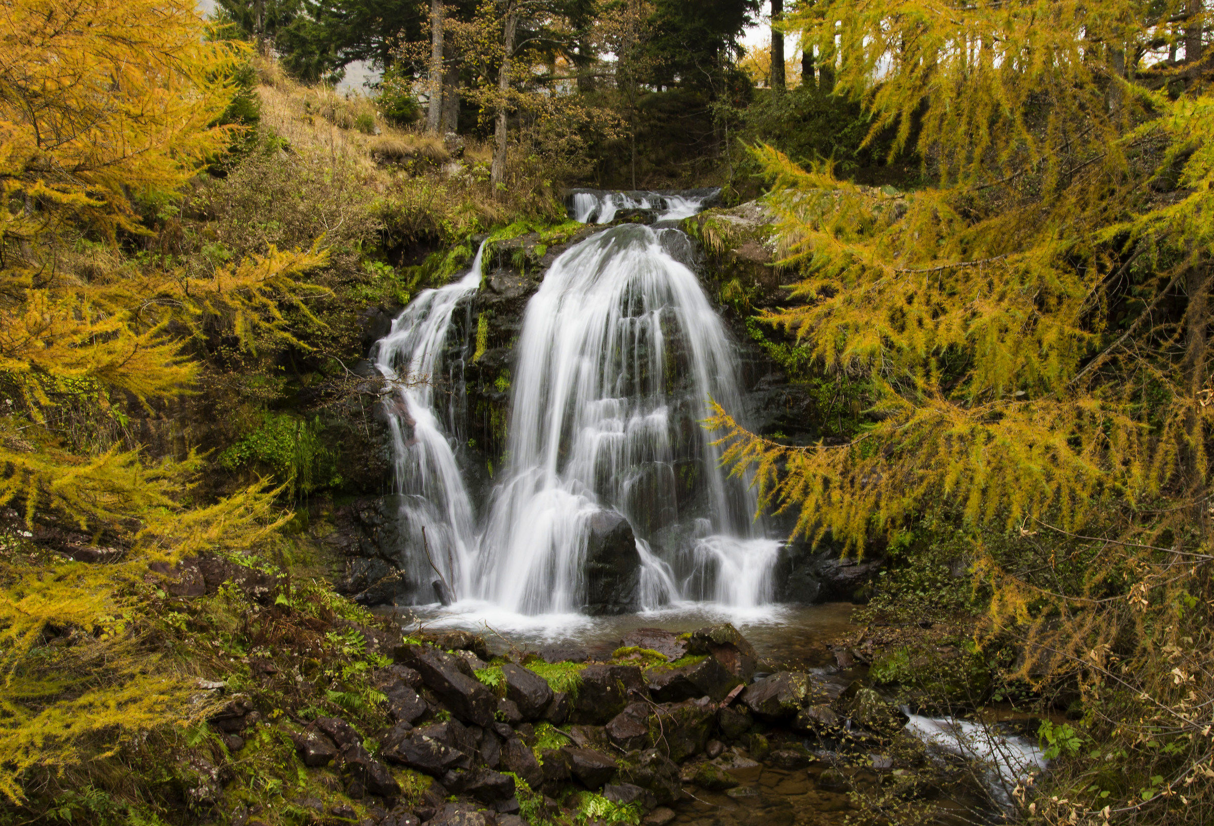 Cascata in Val Biandino