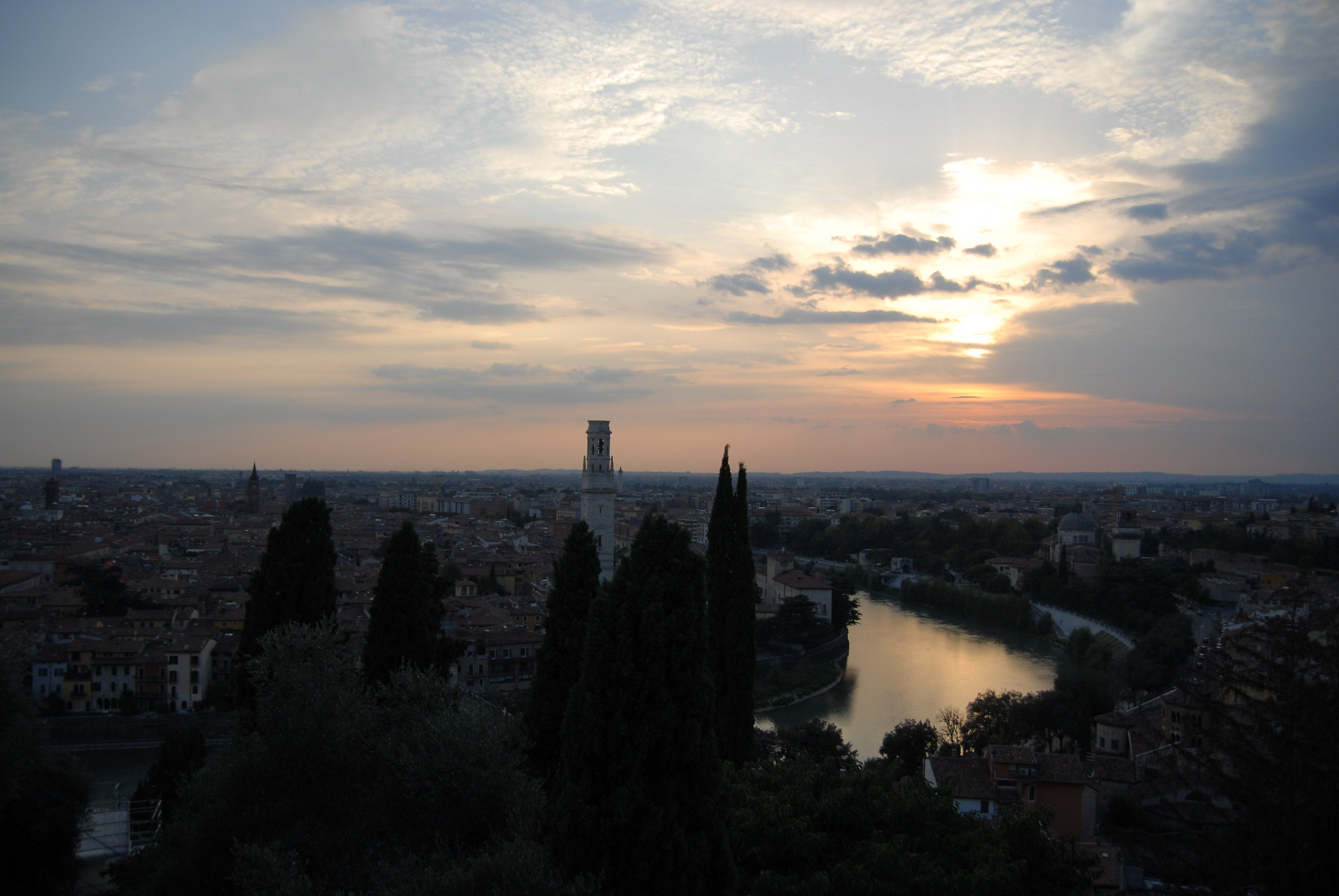 Tramonto a casa di Giulietta