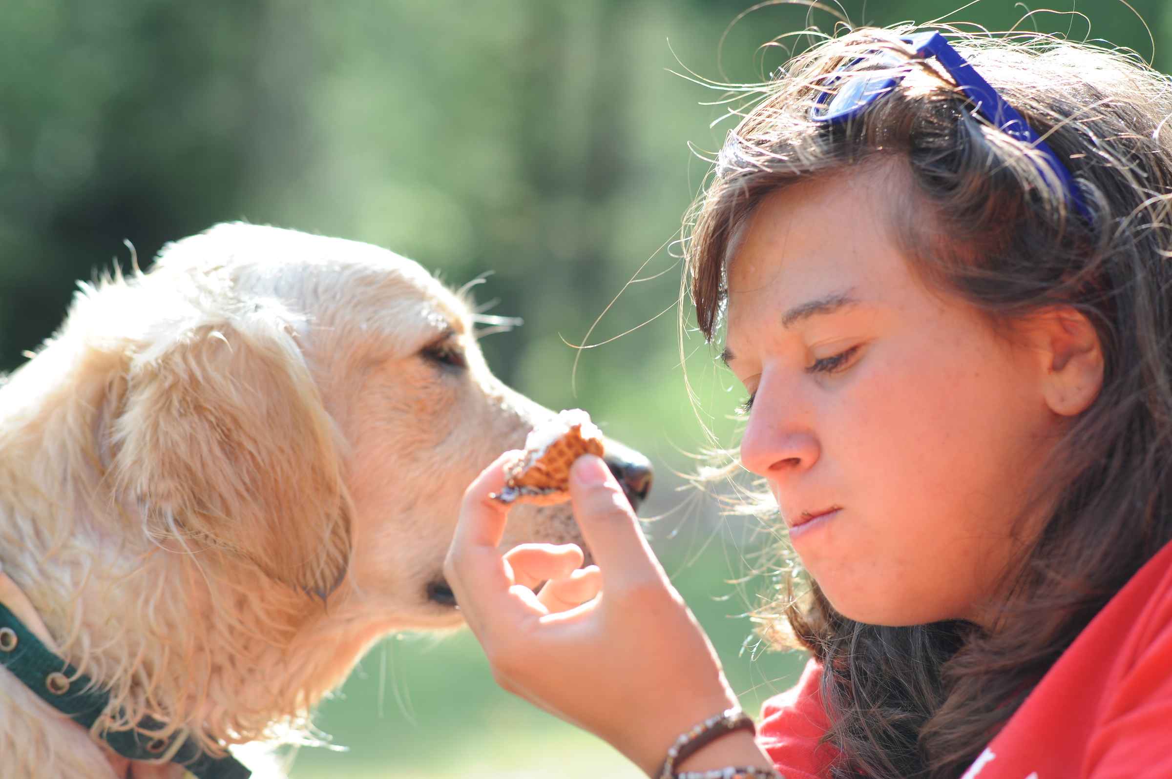 ricordati che il cono è mio !!!