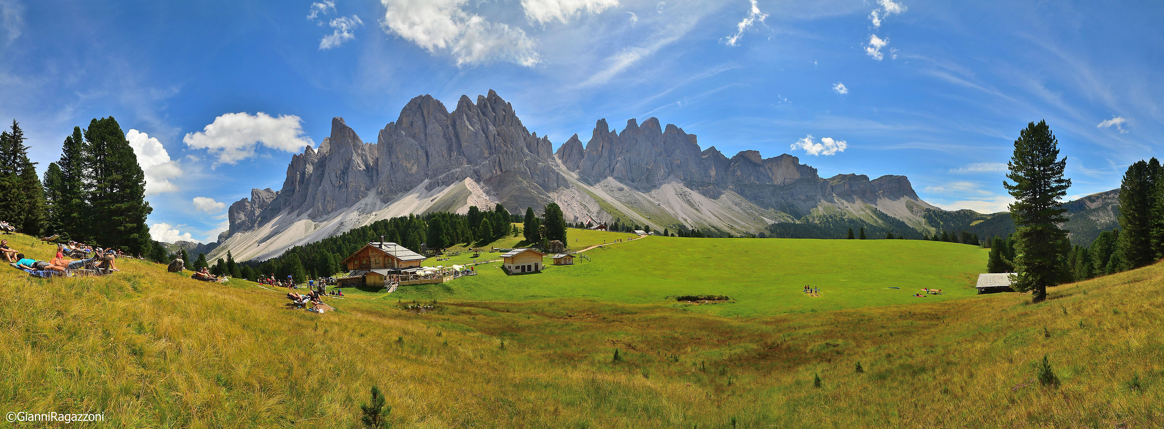 Overview from Geisleralm
