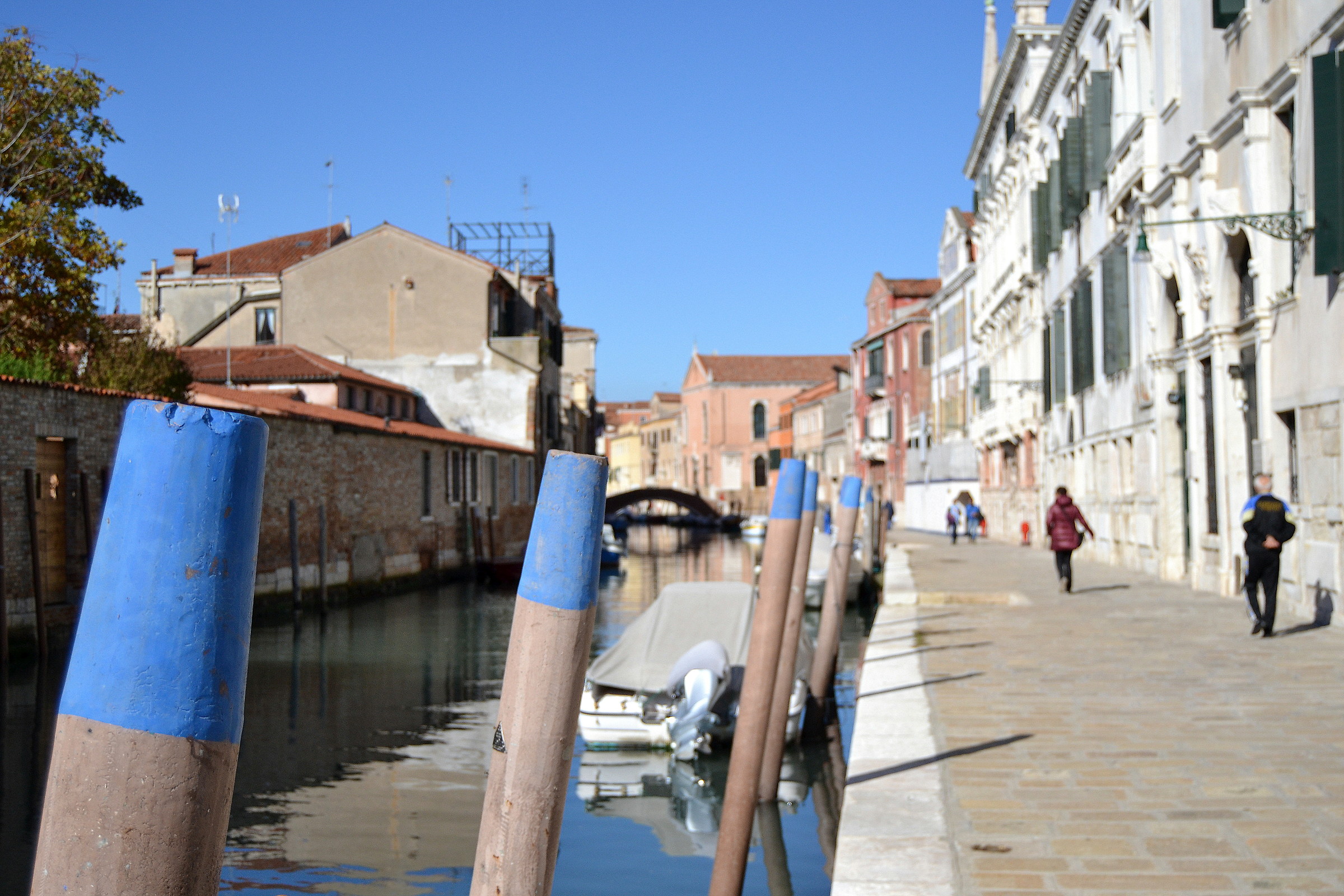 Contrasts on the canal