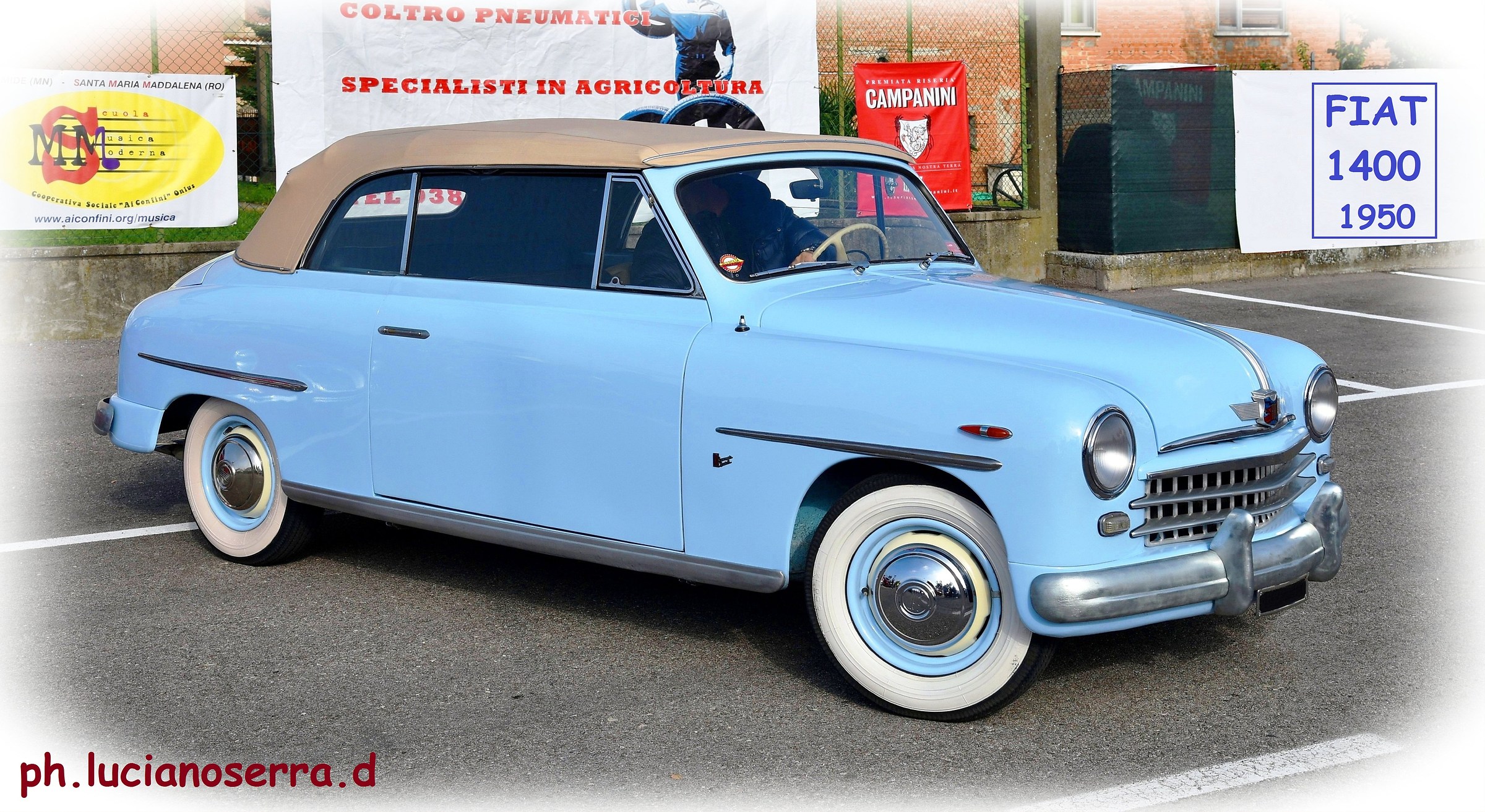 Fiat 1400 Convertibile - 1950