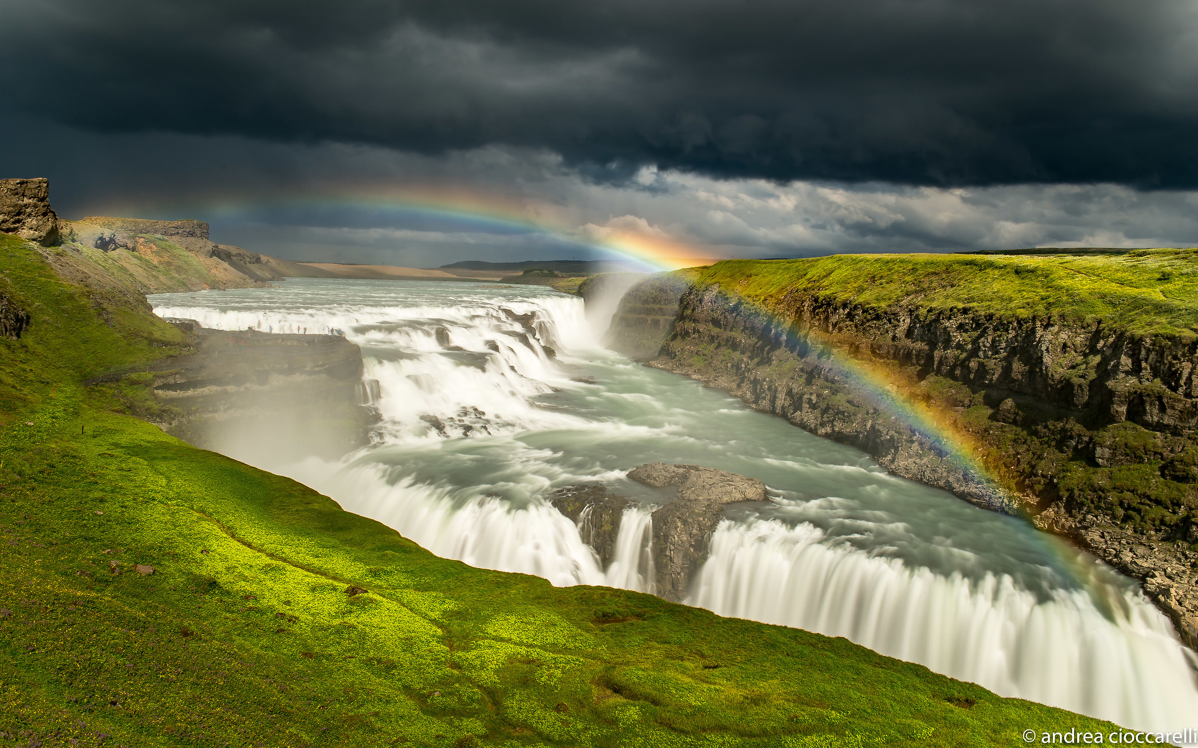 gullfoss rainbow