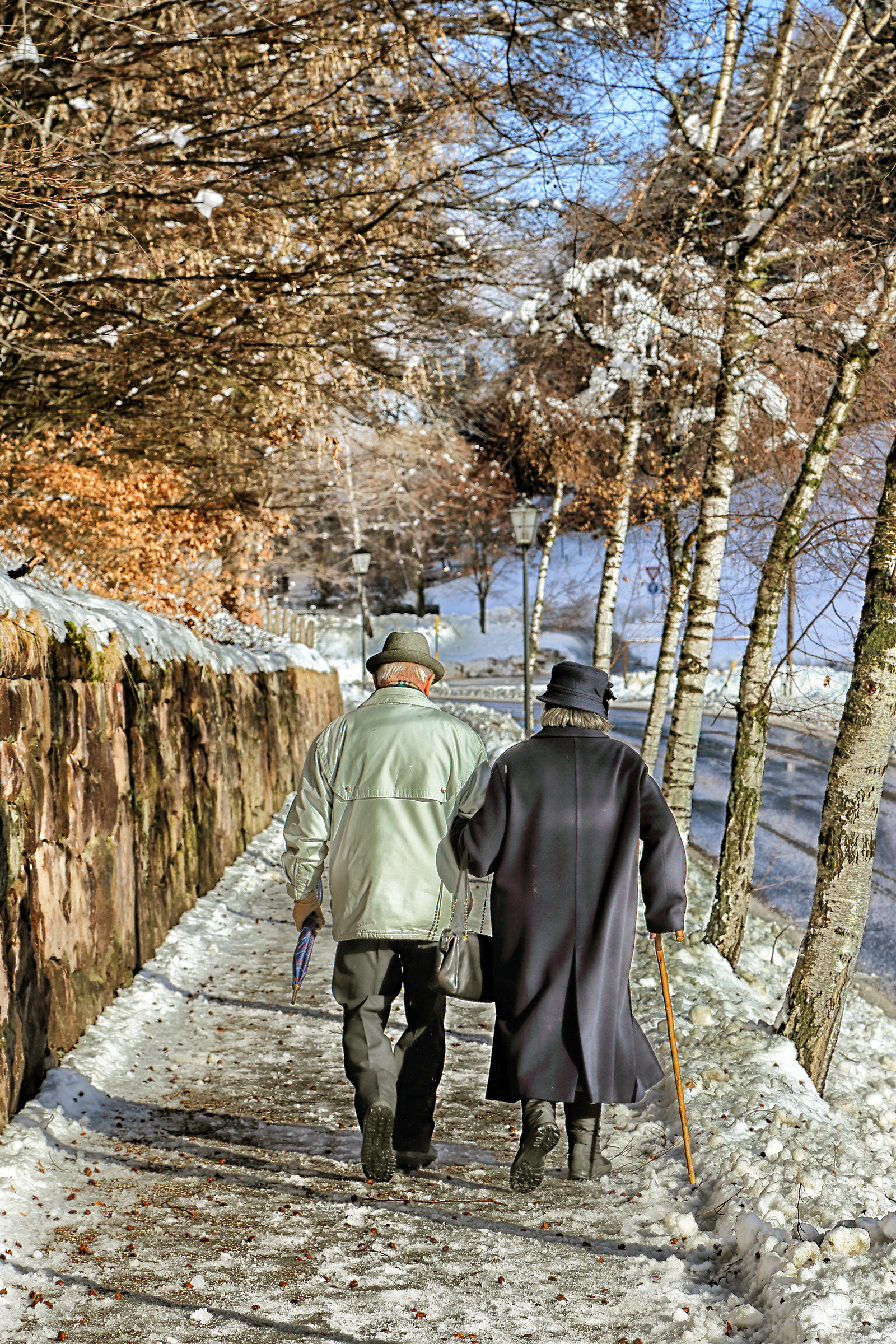 walking together